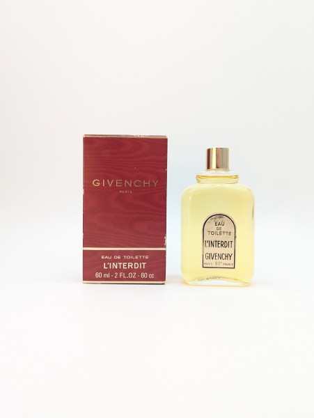 Туалетная вода Givenchy L'Interdit EDT 60 мл винтаж 1980 года сплэш