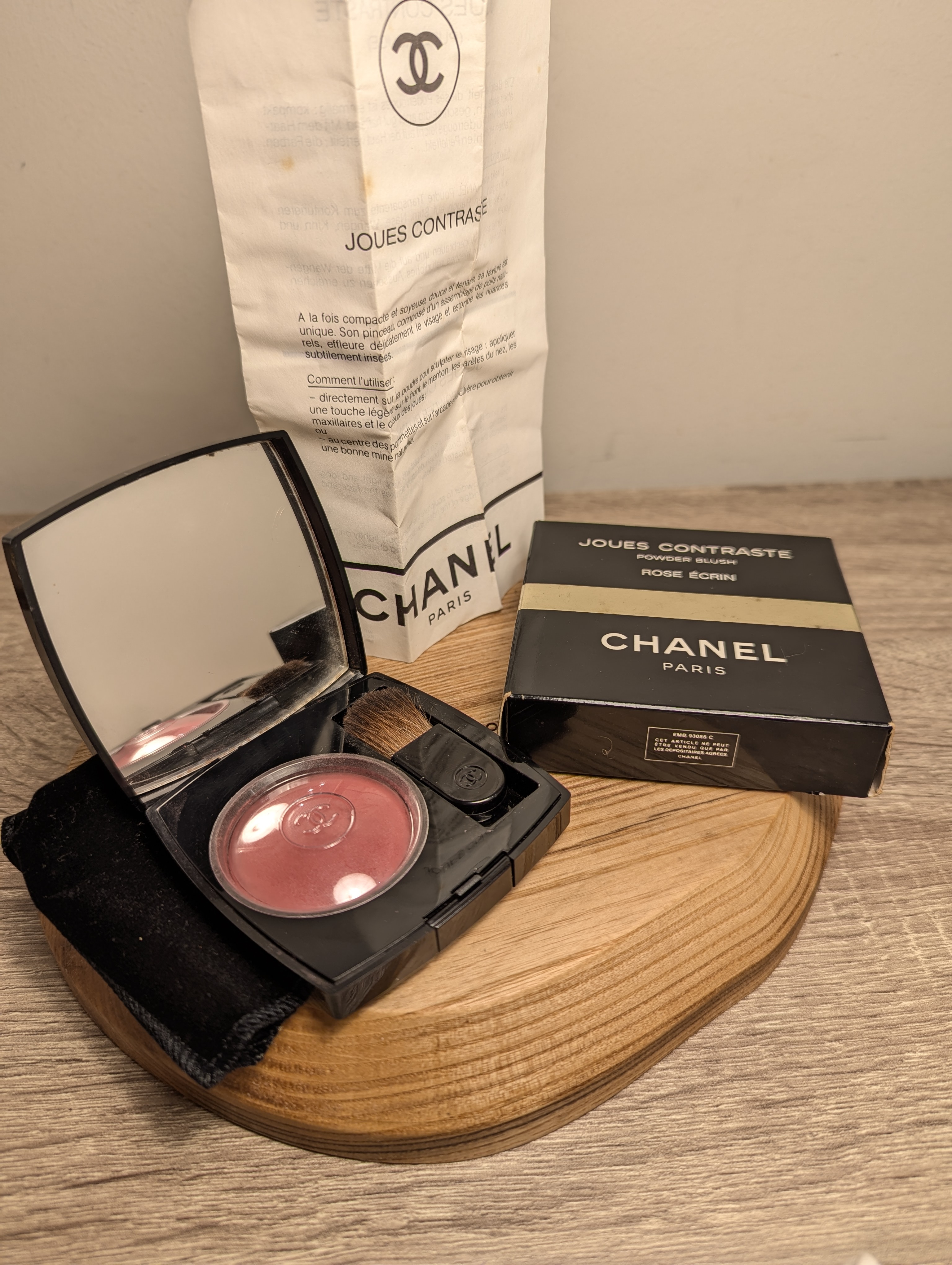 Духи Chanel Joues Contraste — винтажный флакон