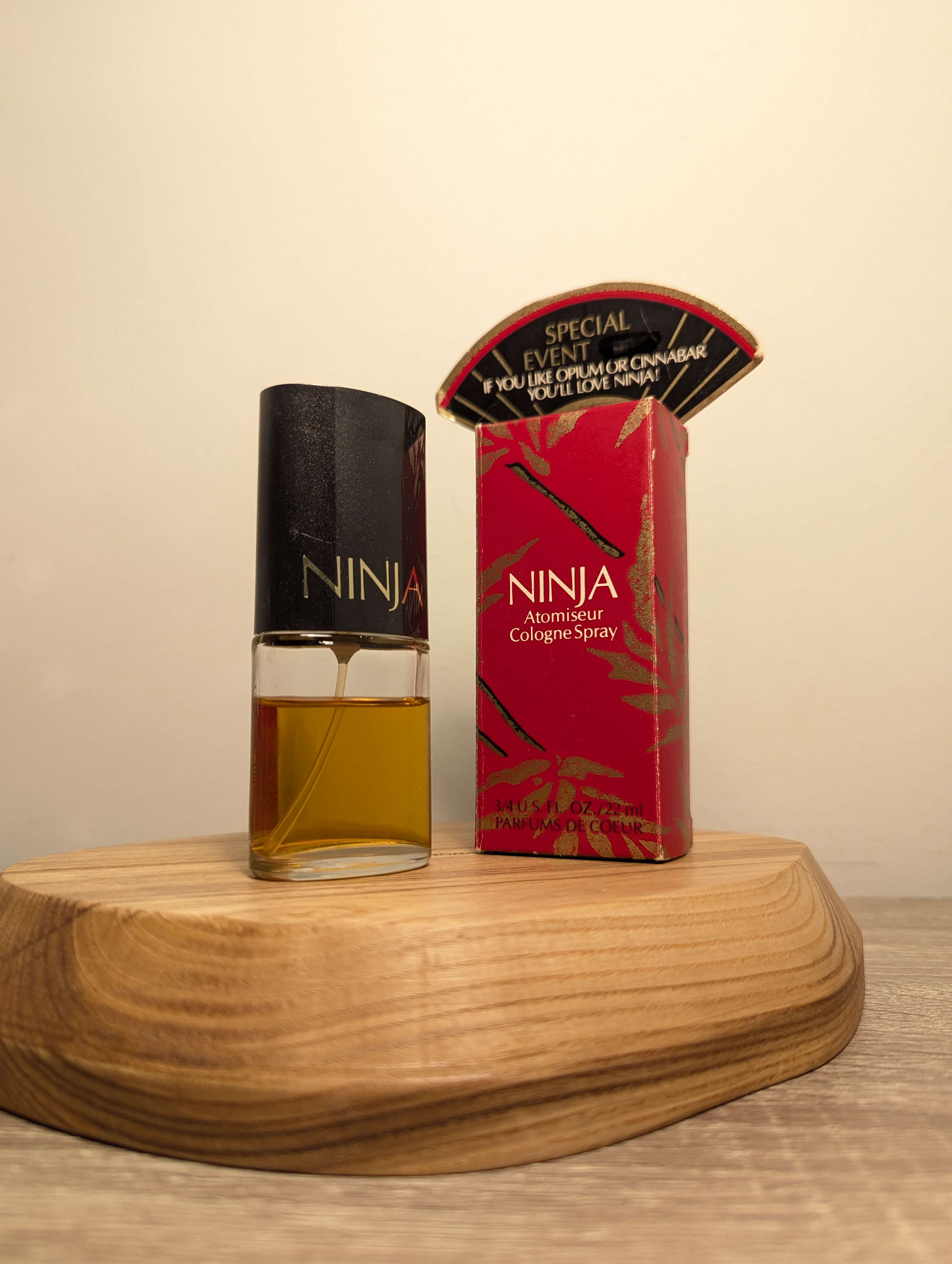 Духи Parfums de Coeur Ninja — винтажный флакон