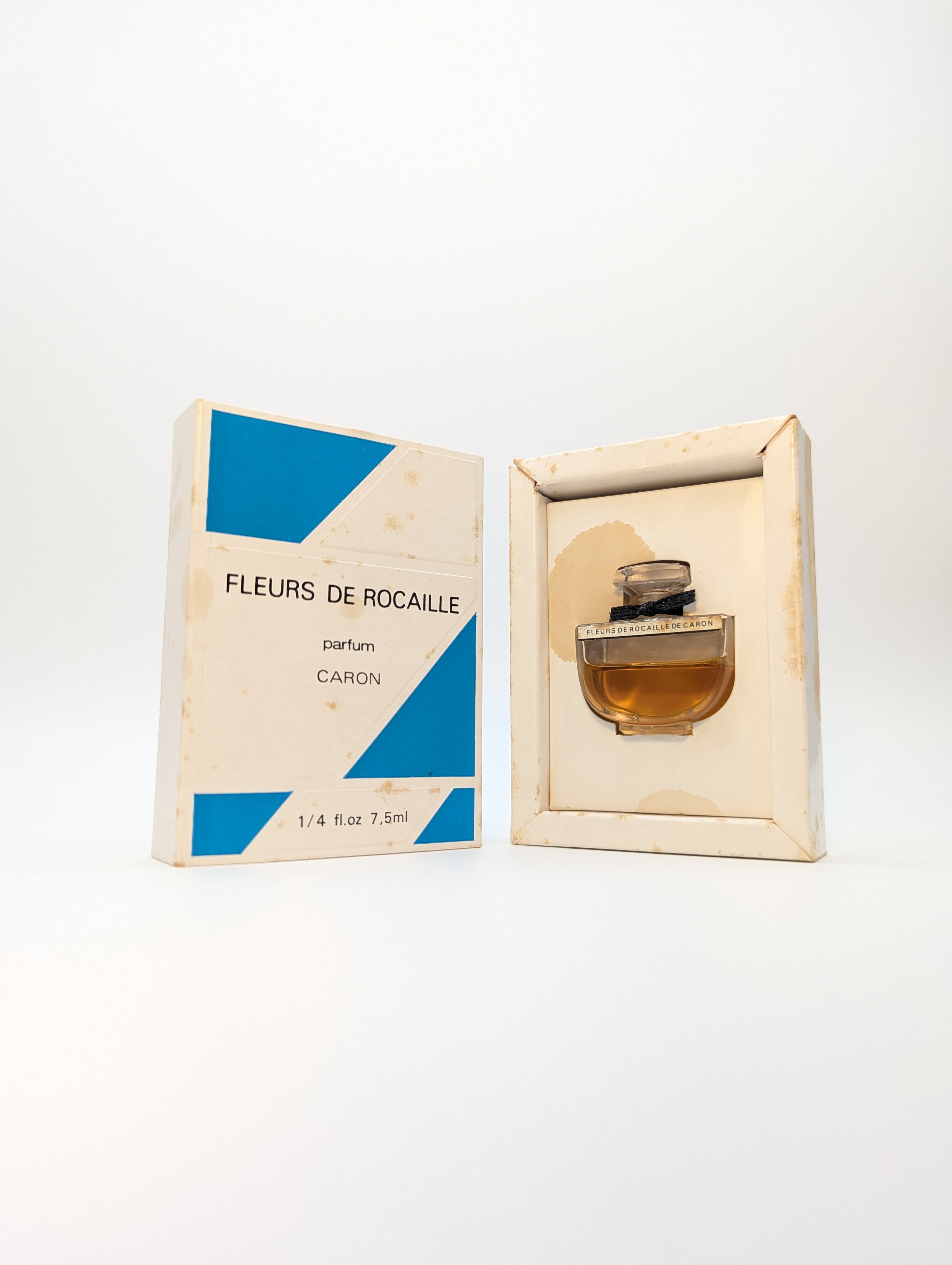 Духи Caron Fleurs de Rocaille 7,5 мл винтаж 1981 года сплэш пломба