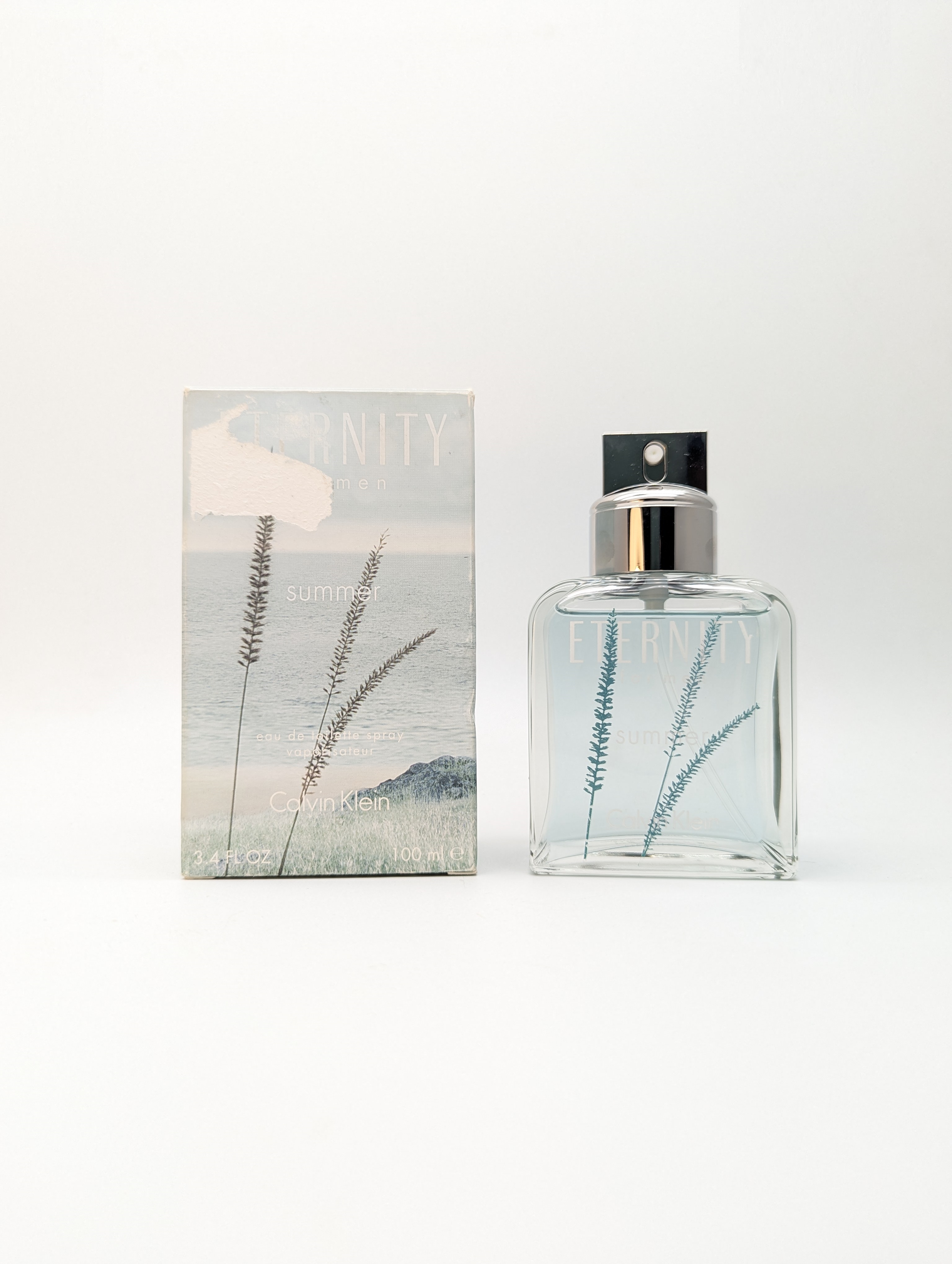 Духи Calvin Klein Eternity For Men Summer 2006 — винтажный флакон
