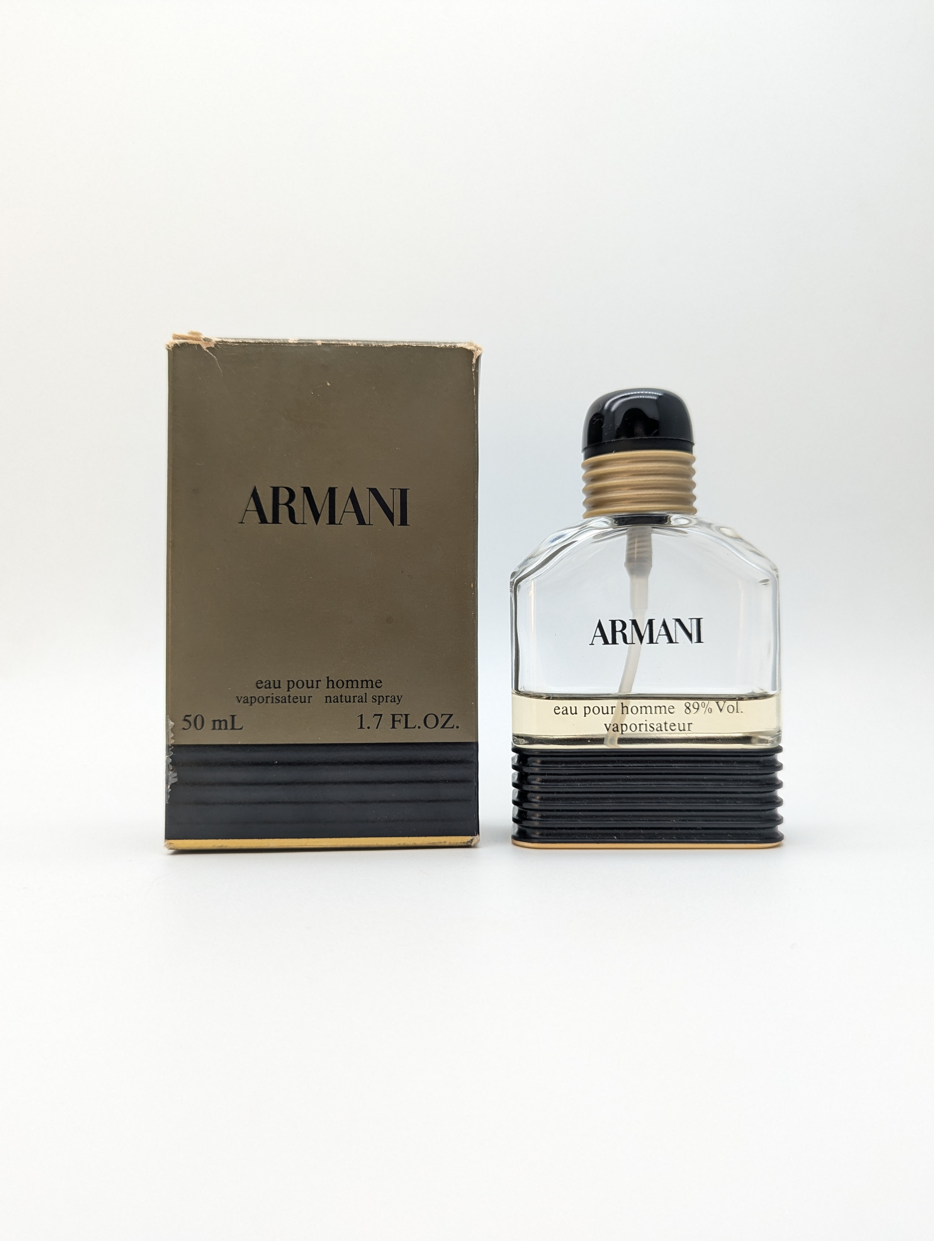 Духи Giorgio Armani Armani Eau Pour Homme — винтажный флакон