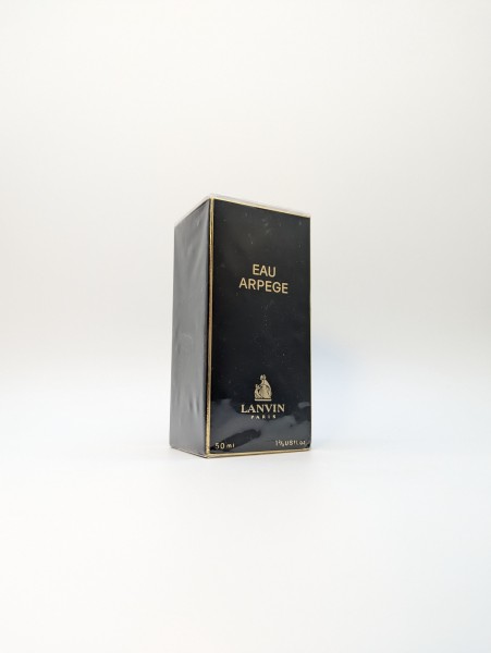 Туалетная вода Lanvin Eau Arpege EDT 50 мл винтаж 1980-х годов сплэш в слюде