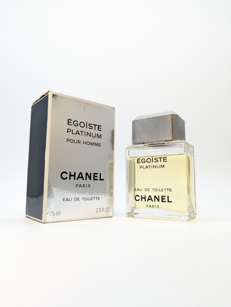Туалетная вода Chanel Egoiste Platinum EDT 75 мл винтаж 1994 года сплэш