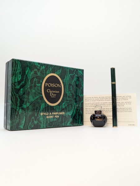 Духи Christian Dior Poison esprit 5 мл Stylo a Parfumer винтаж 1986 года сплэш (+ стилус)