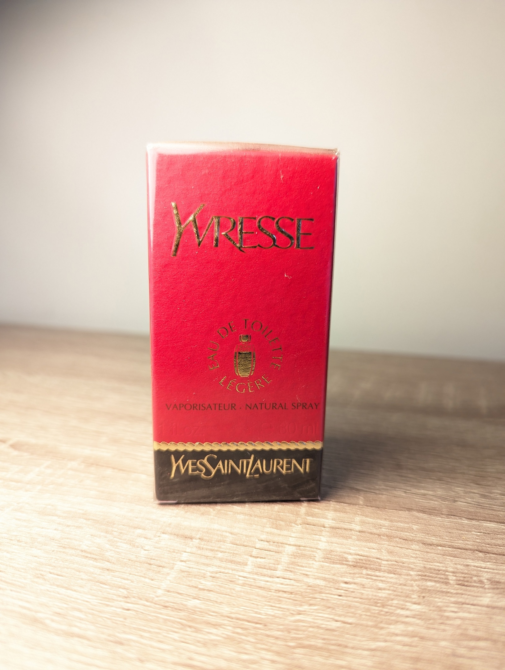 Духи Yves Saint Laurent Yvresse — винтажный флакон