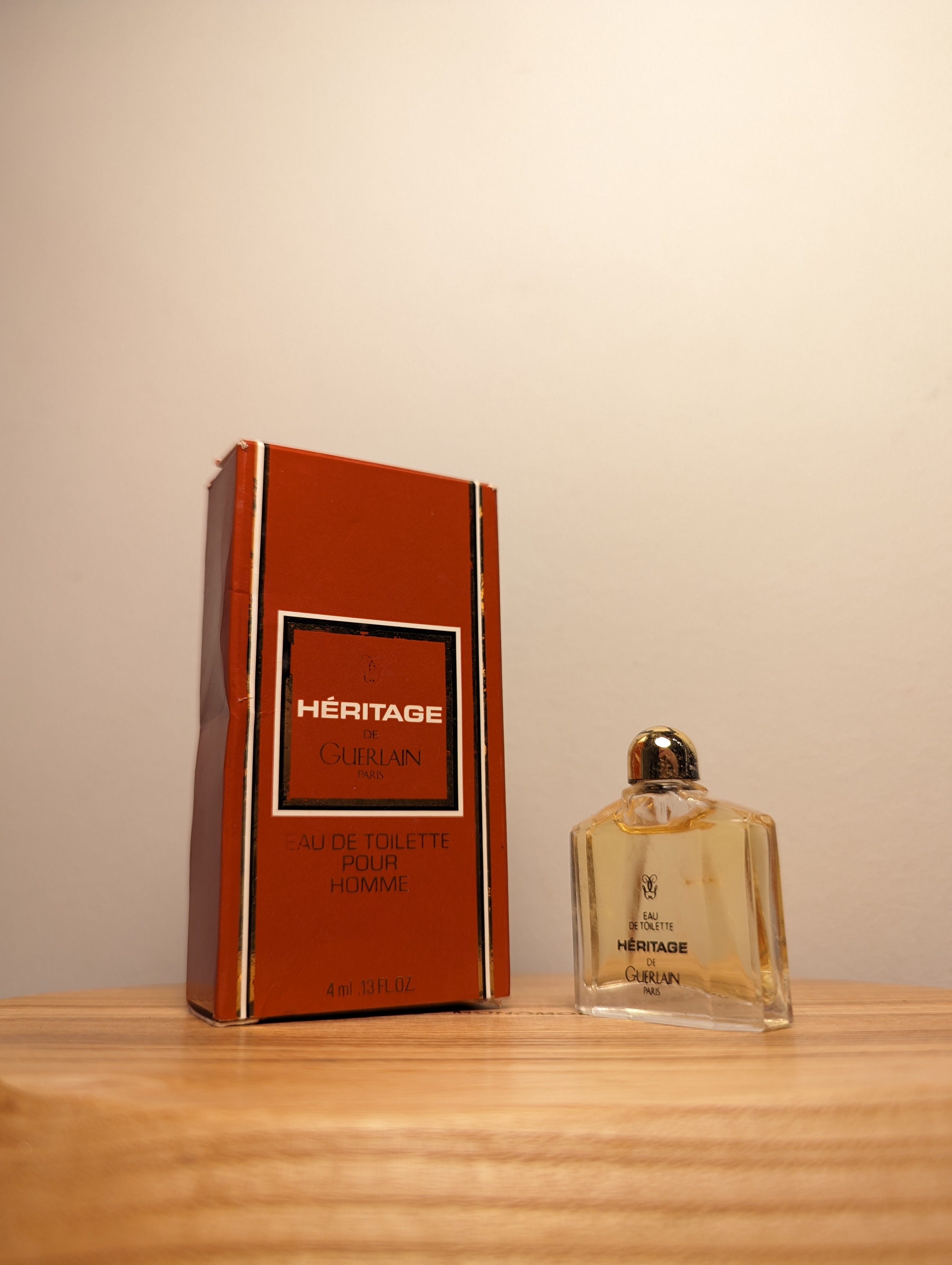 Духи Guerlain Heritage — винтажный флакон