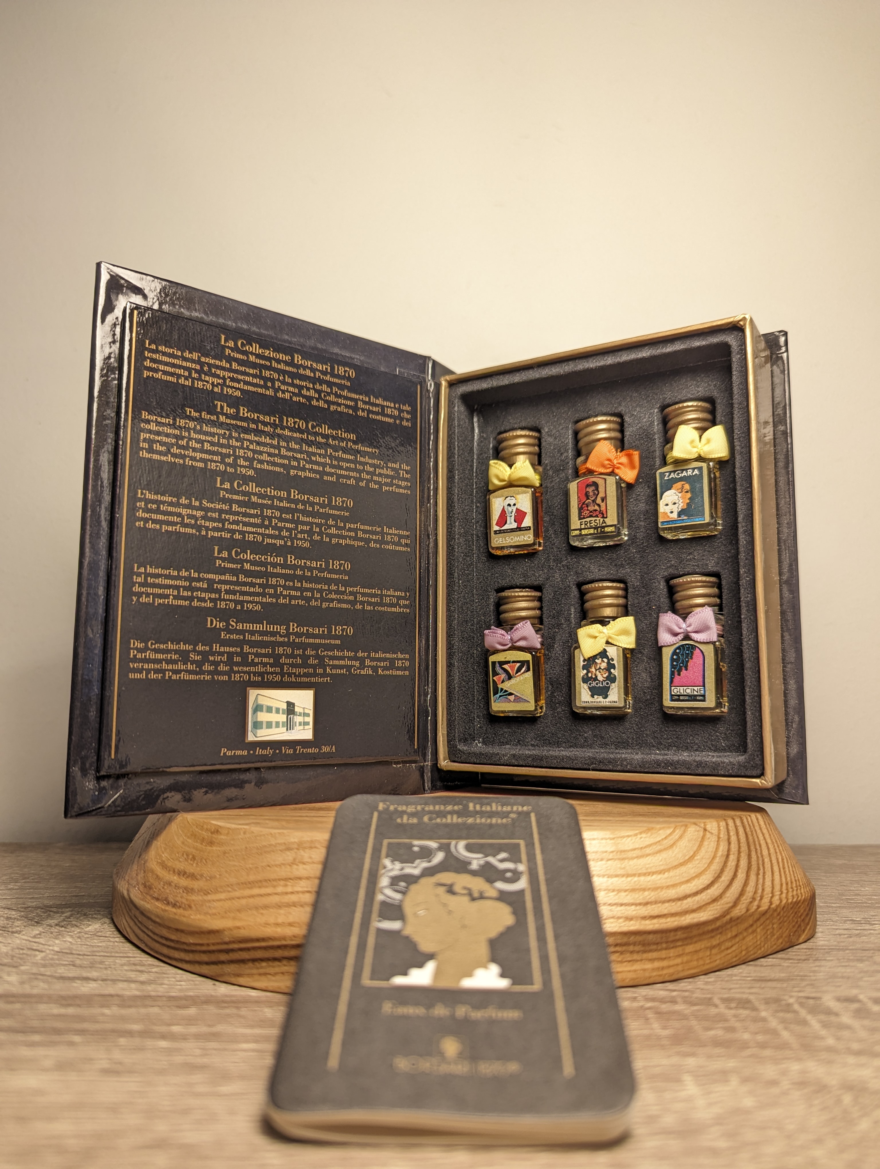 Духи Borsari La Collezione Borsari 1870 — винтажный флакон