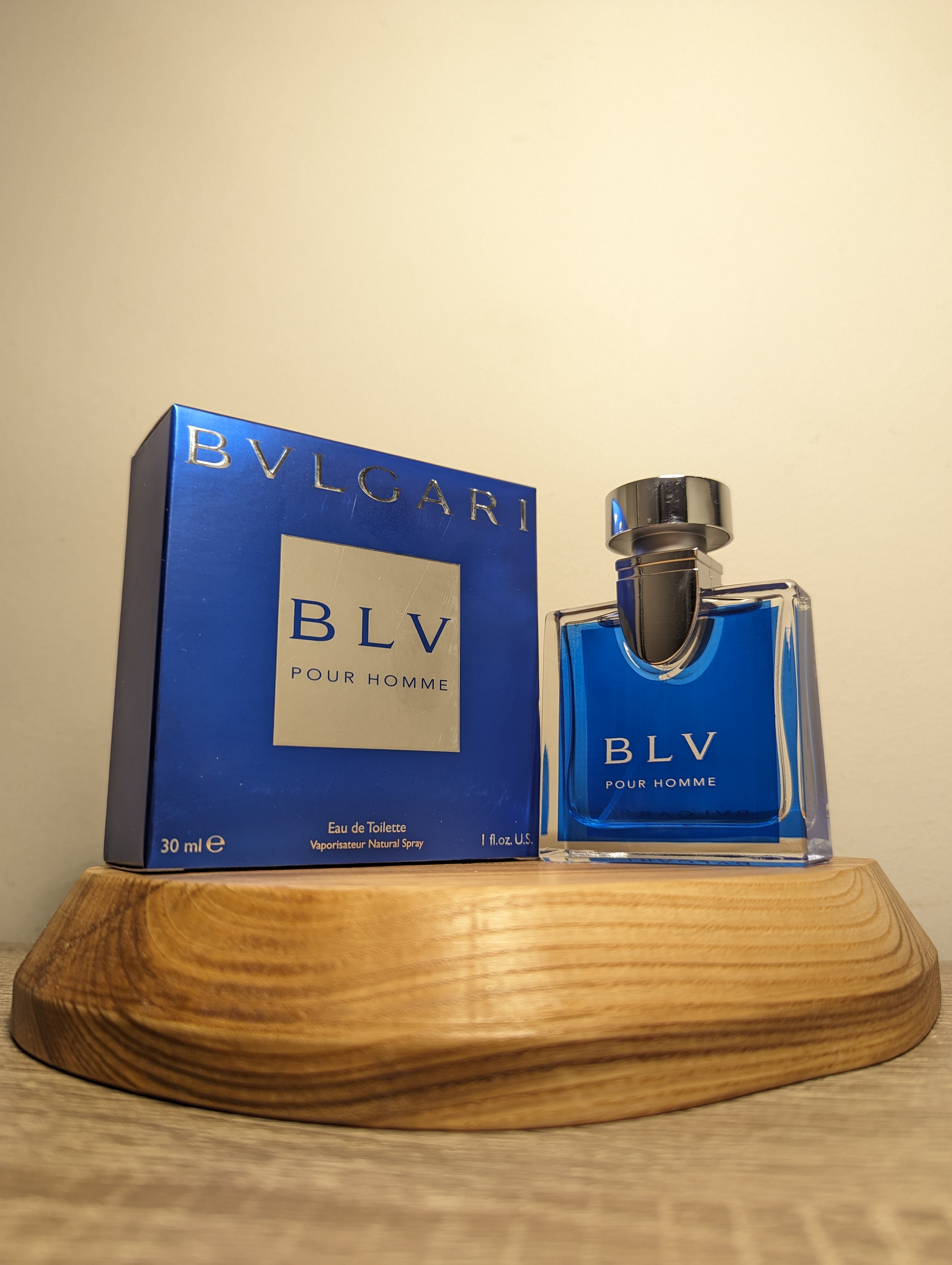 Духи Bvlgari Blv pour Homme — винтажный флакон