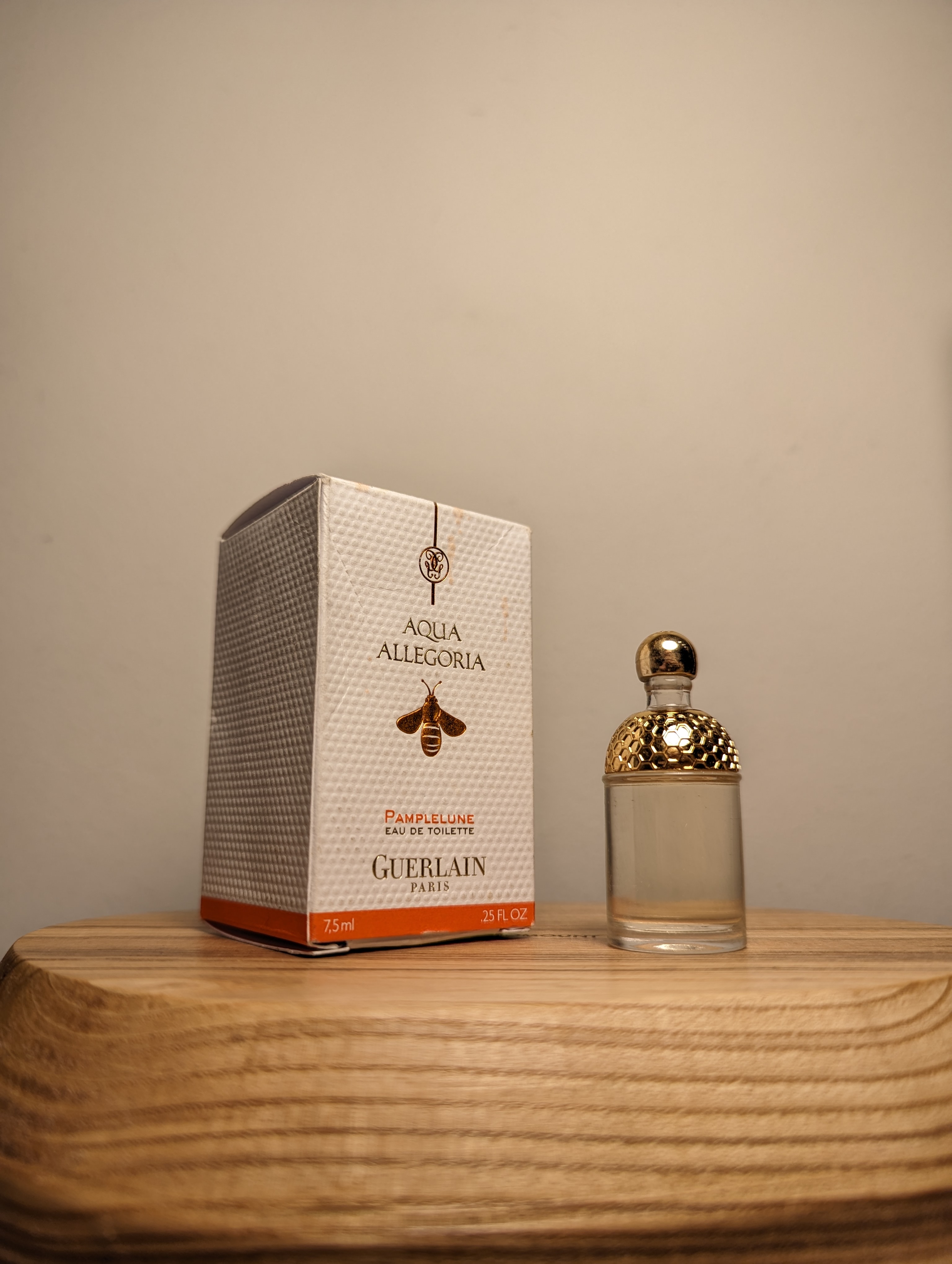 Духи Guerlain Aqua Allegoria Pamplelune — винтажный флакон