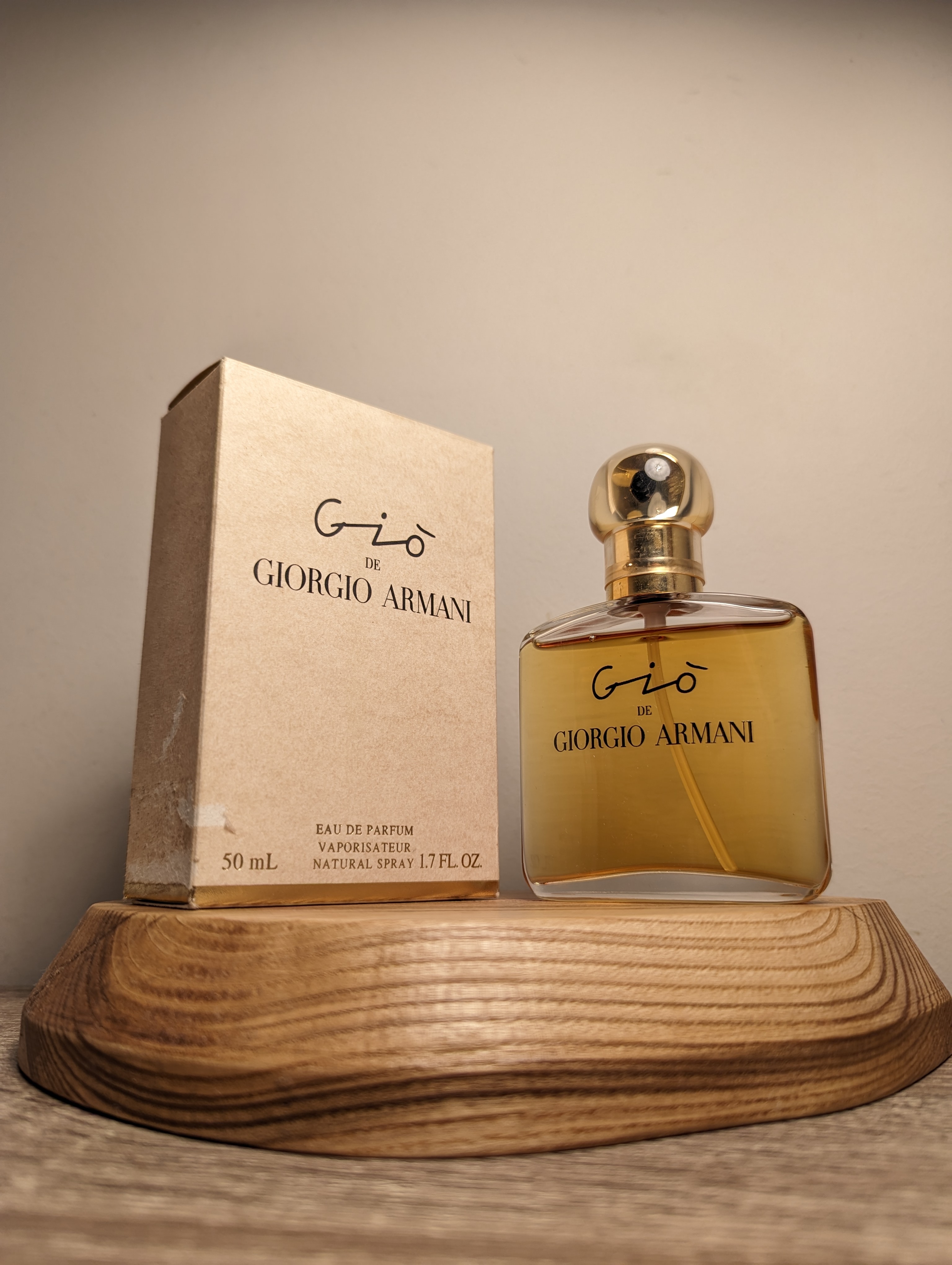 Духи Giorgio Armani Gio — винтажный флакон