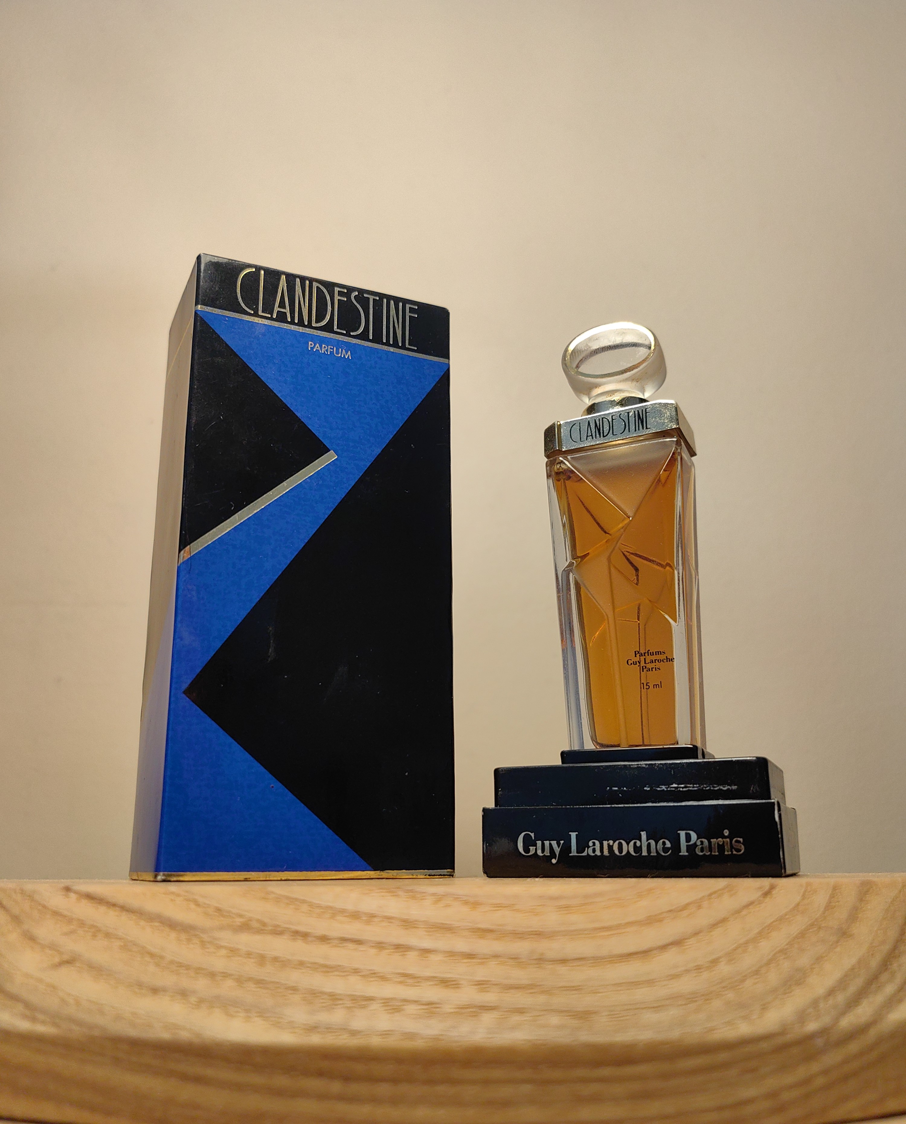 Духи Guy Laroche Clandestine — винтажный флакон
