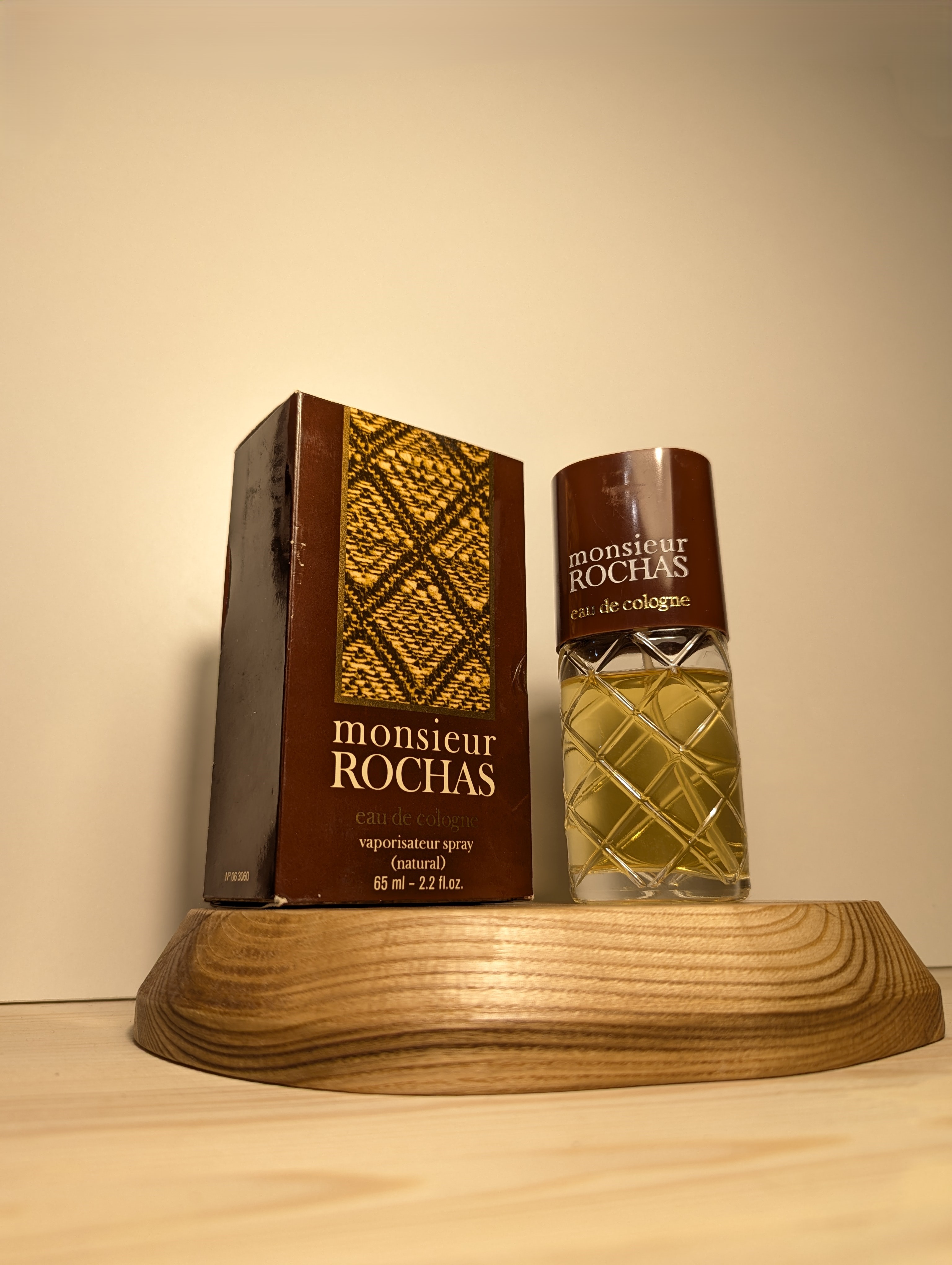 Духи Rochas Monsieur — винтажный флакон
