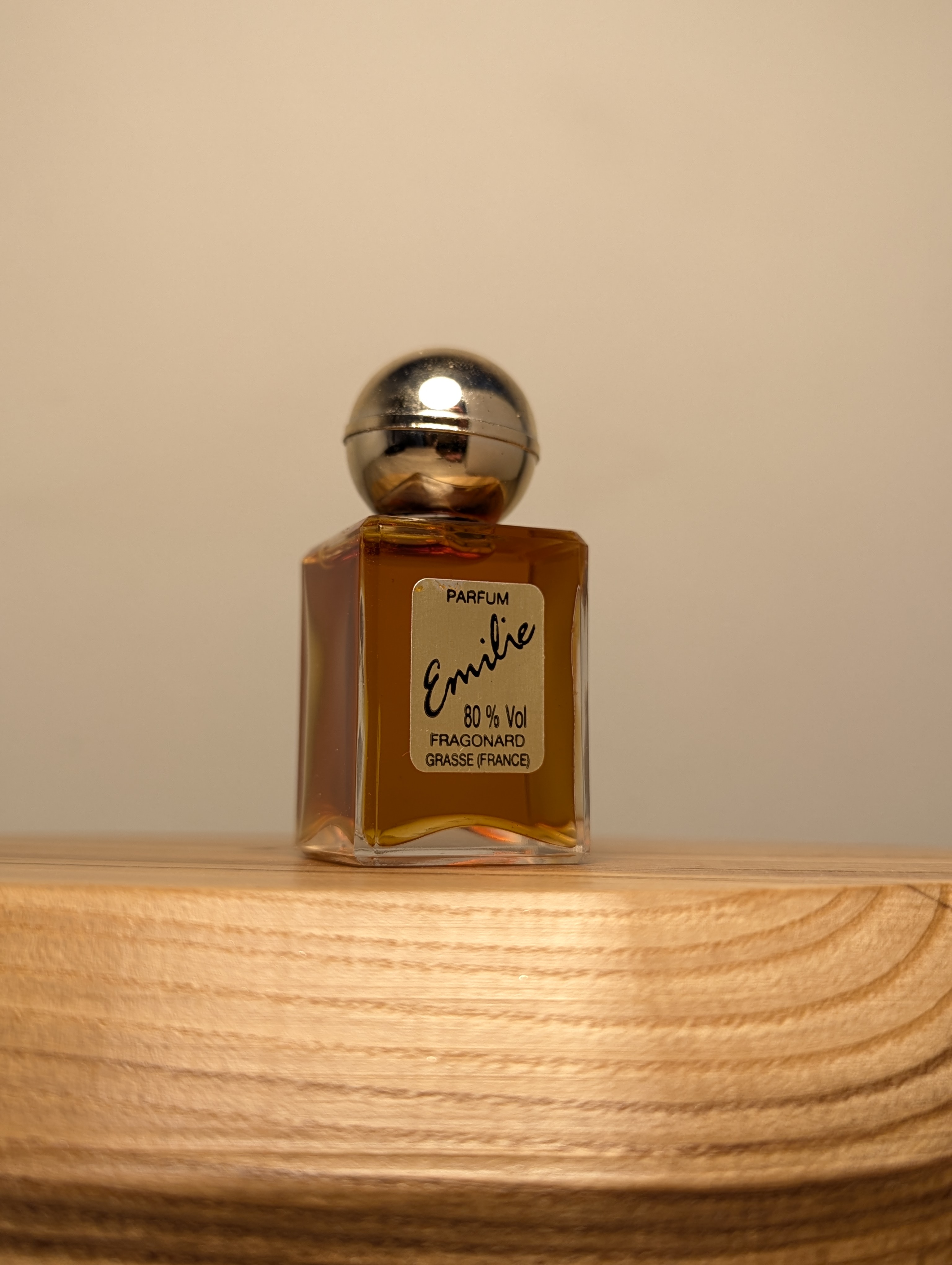 Духи Fragonard Emilie — винтажный флакон
