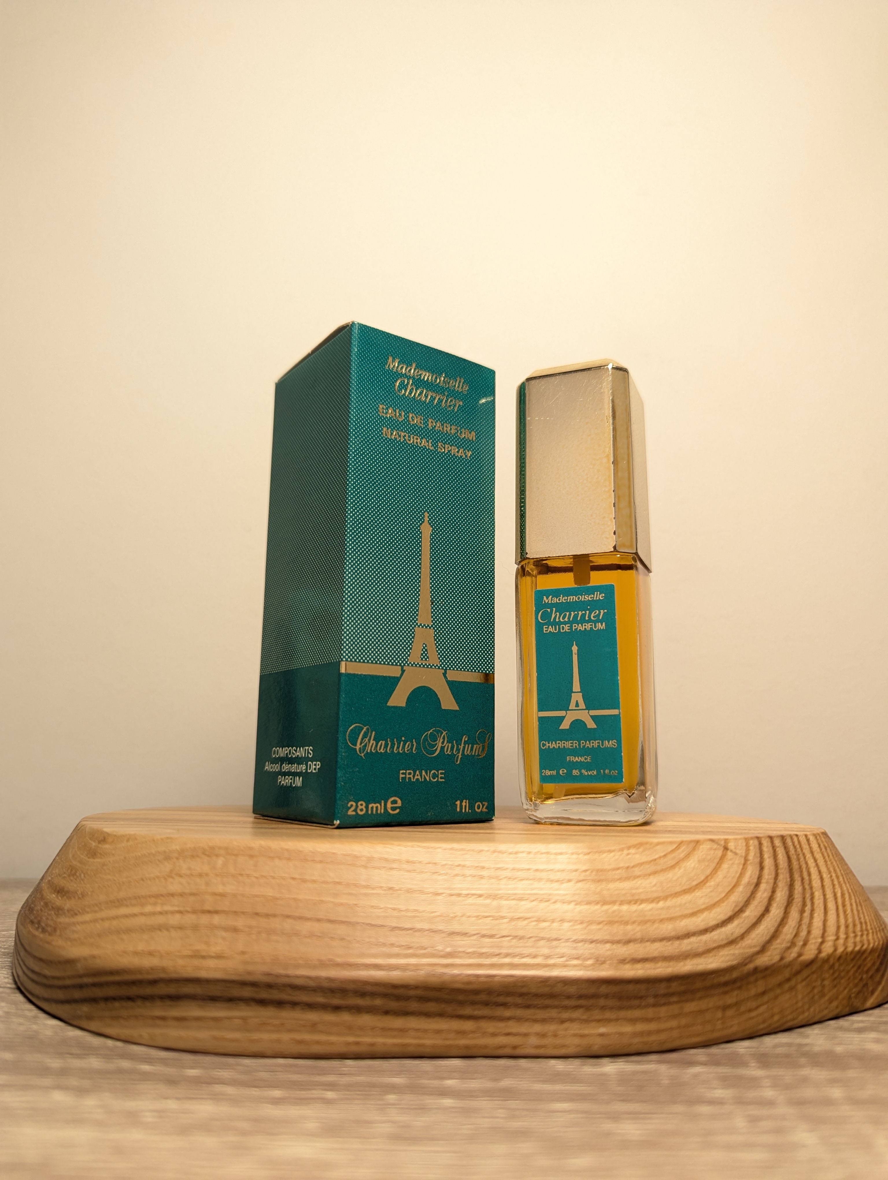 Духи Charrier Parfums Mademoiselle Charrier — винтажный флакон