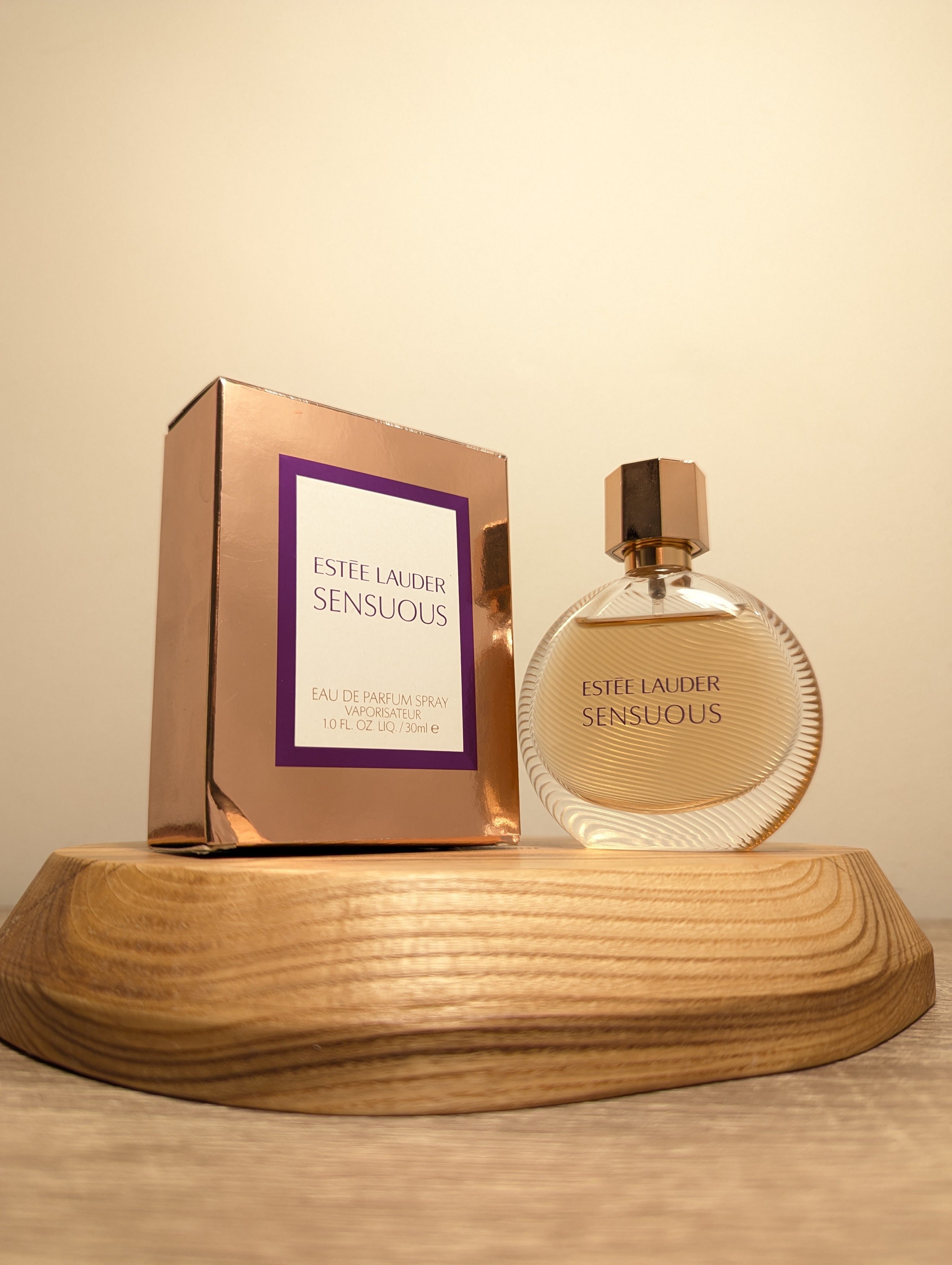 Духи Estee Lauder Sensuous — винтажный флакон