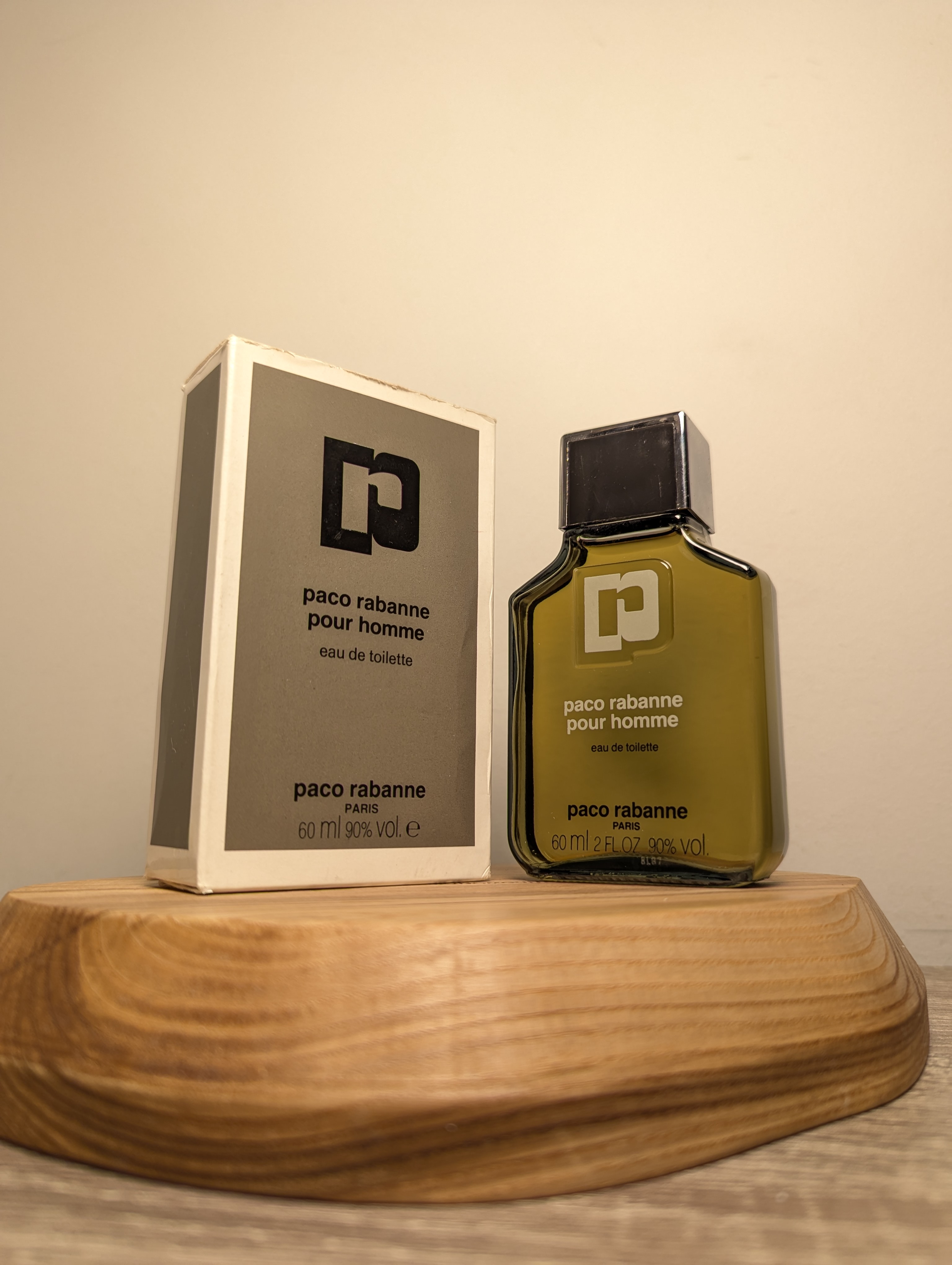 Духи Paco Rabanne Paco Rabanne Pour Homme — винтажный флакон
