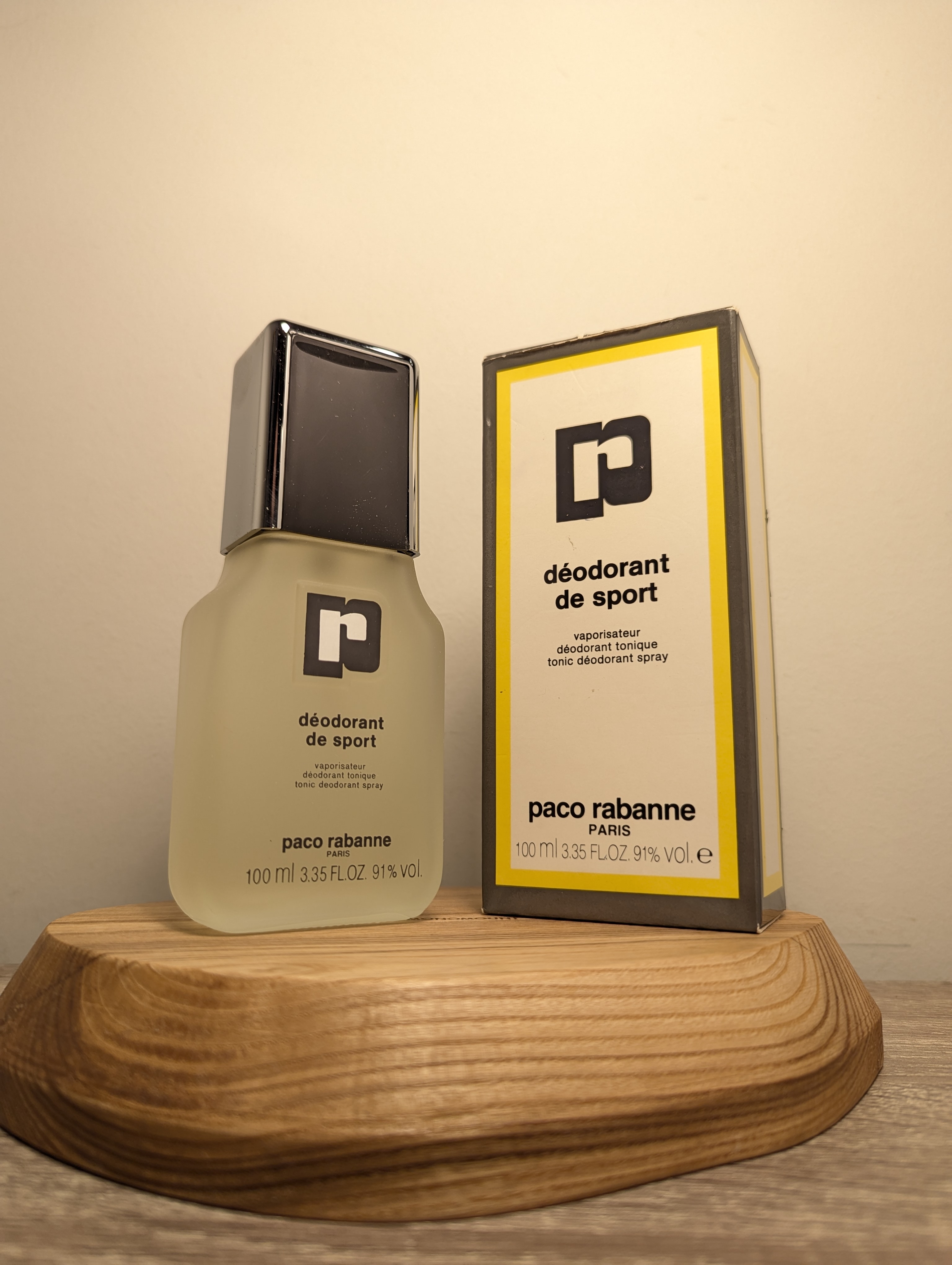 Духи Paco Rabanne Sport — винтажный флакон