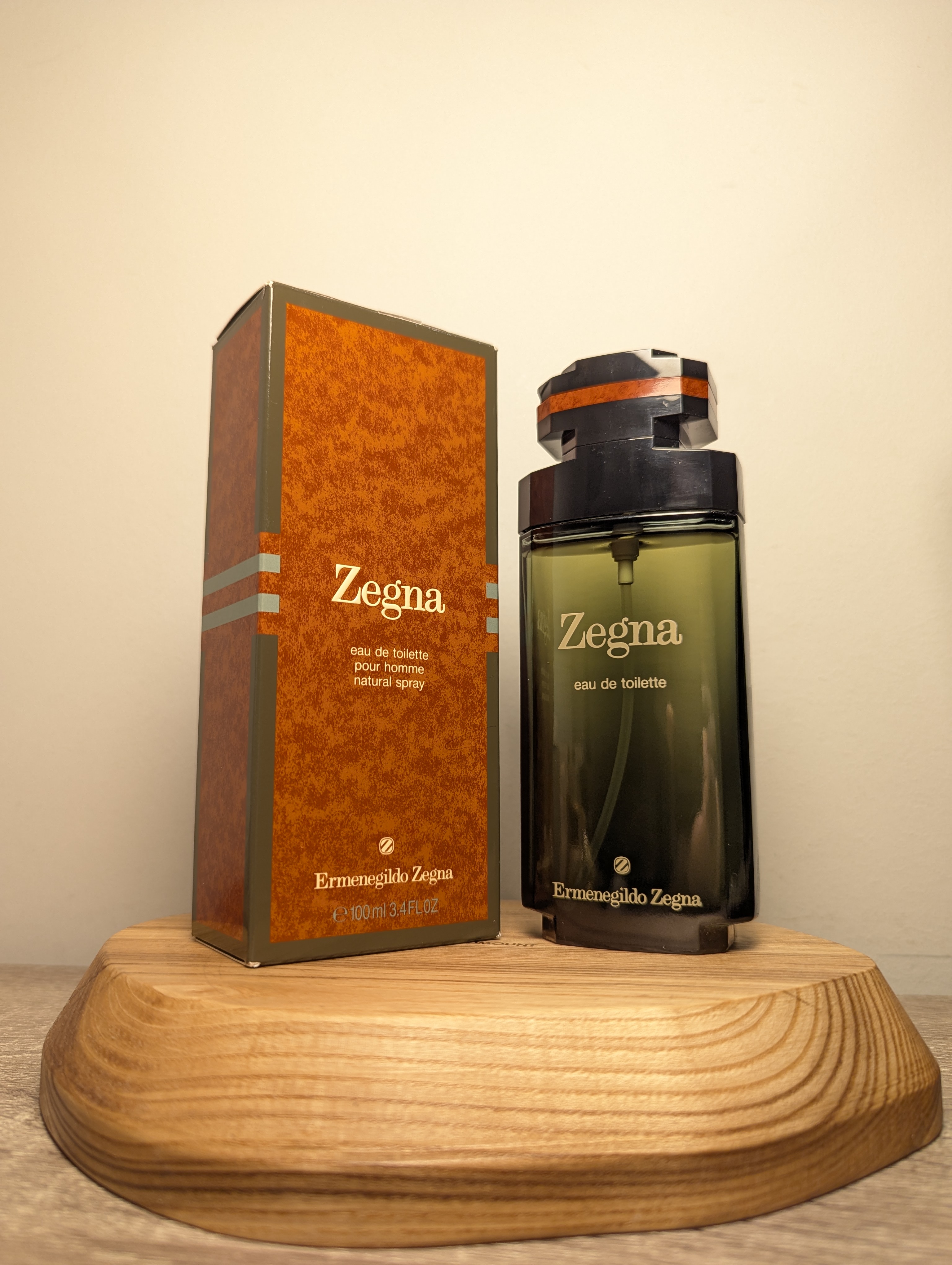 Духи Ermenegildo Zegna Zegna Pour Homme — винтажный флакон