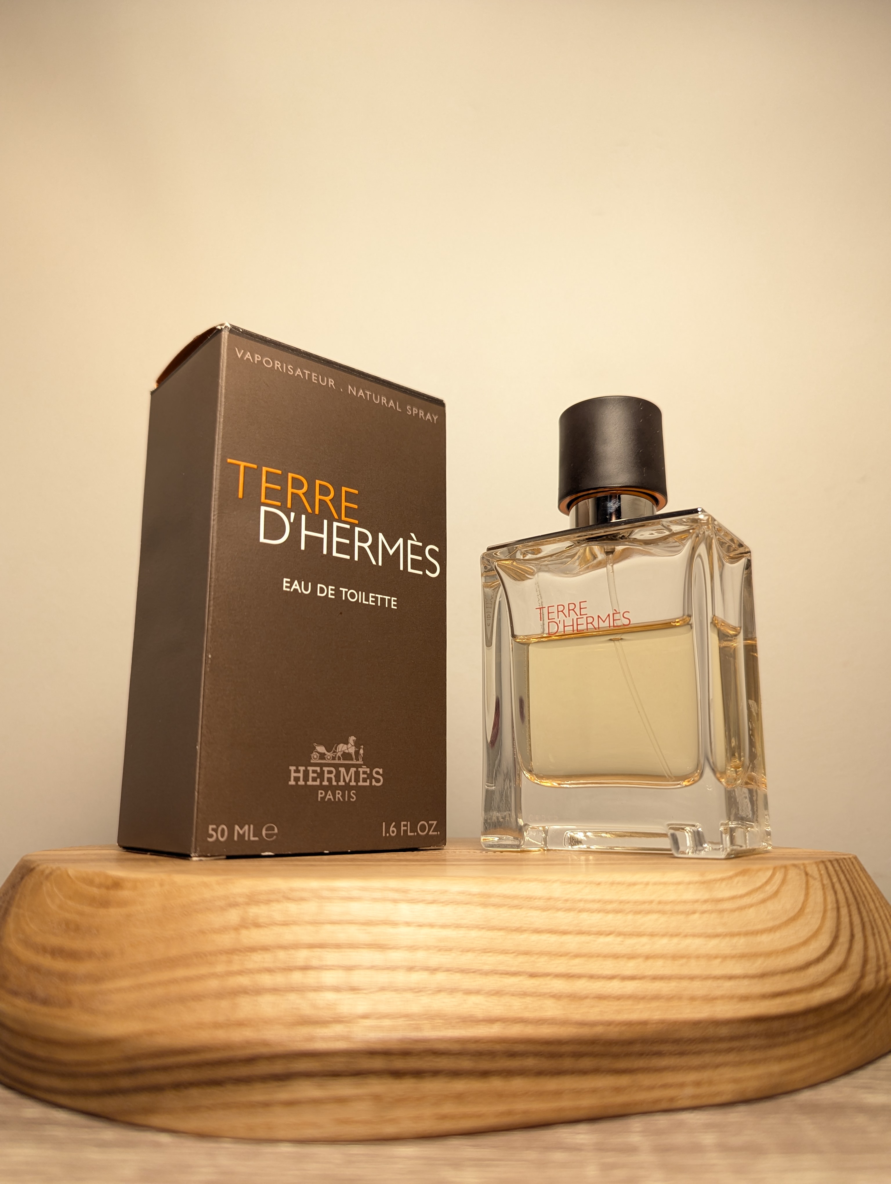 Духи Hermes Terre d'Hermes — винтажный флакон