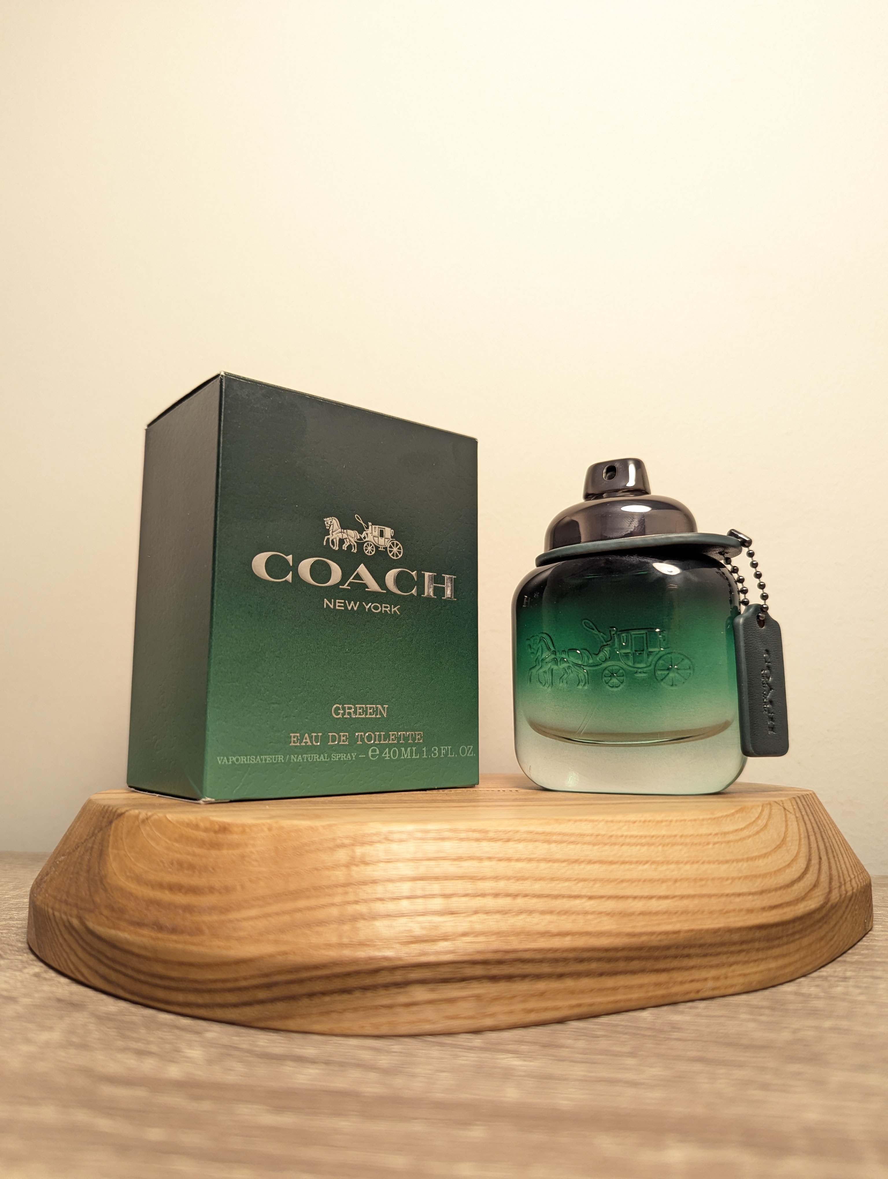 Духи Coach Coach Green — винтажный флакон