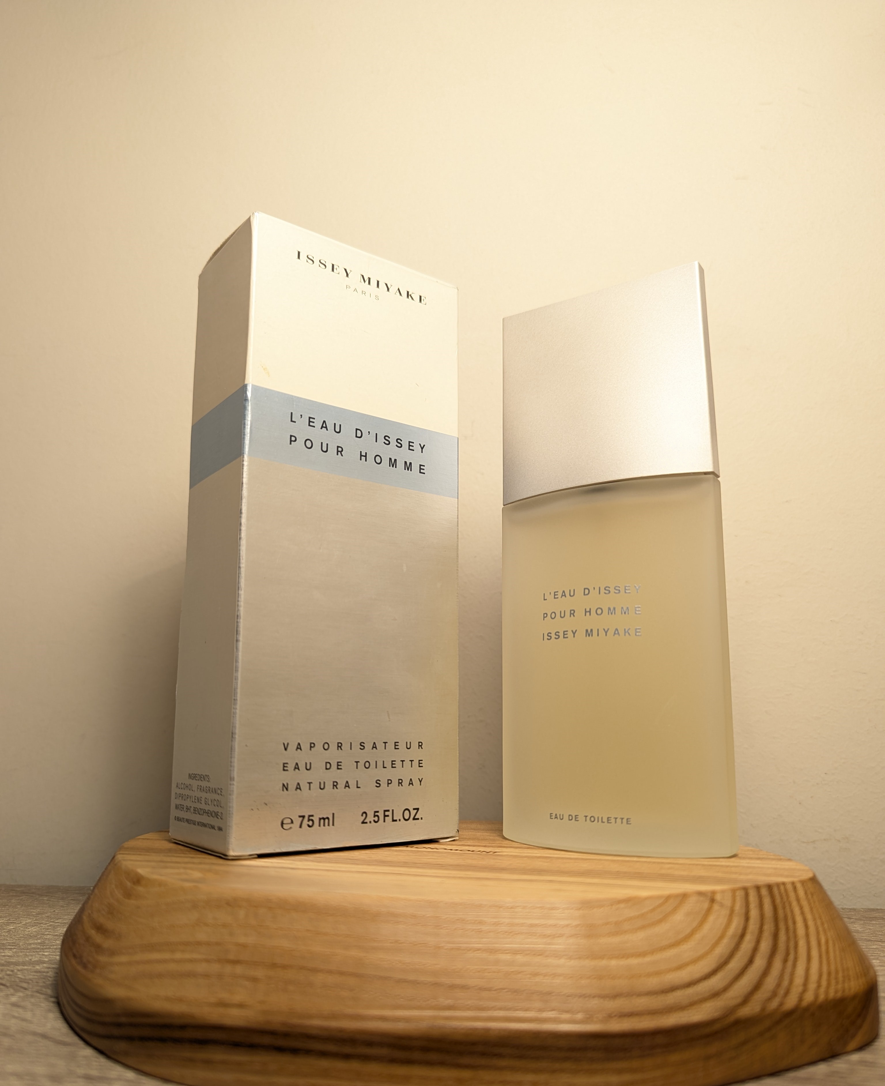 Духи Issey Miyake L'Eau d'Issey Pour Homme — винтажный флакон