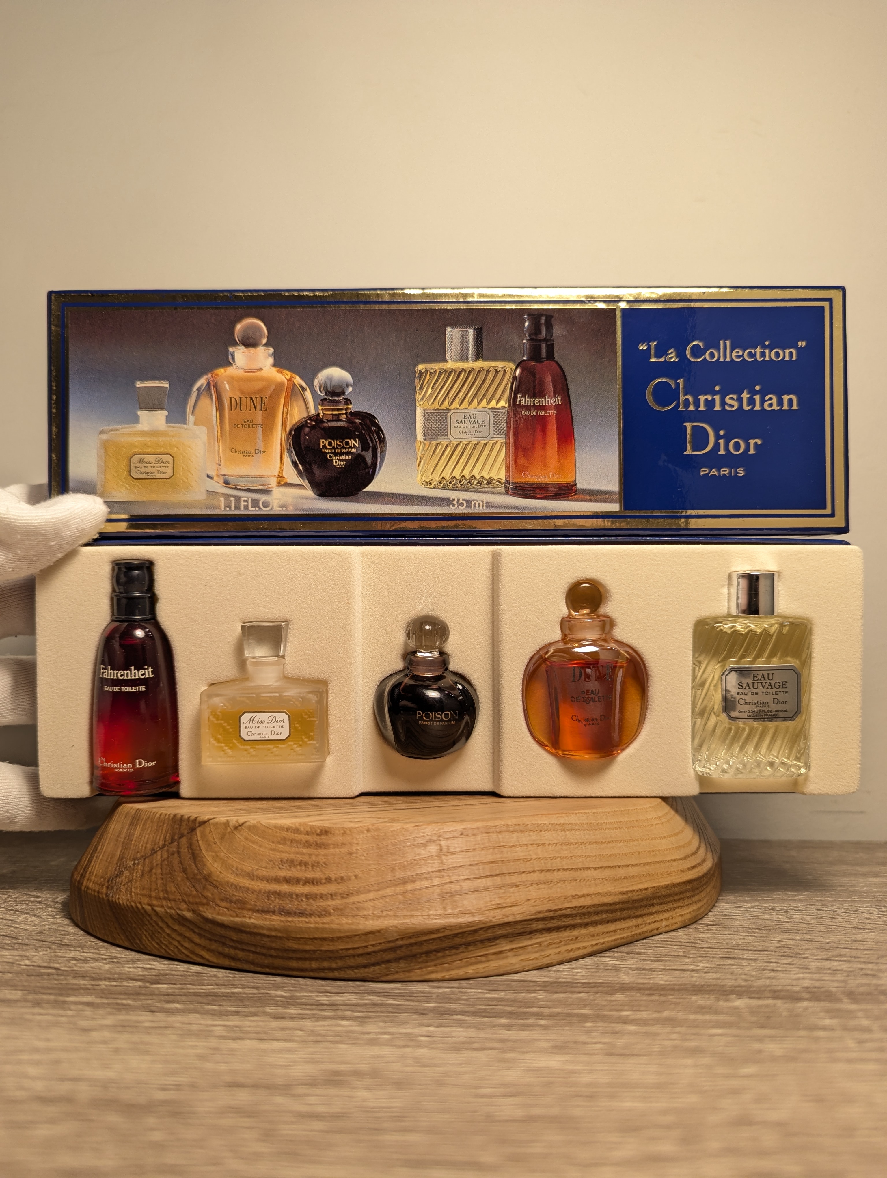 Духи Christian Dior La Collection — винтажный флакон