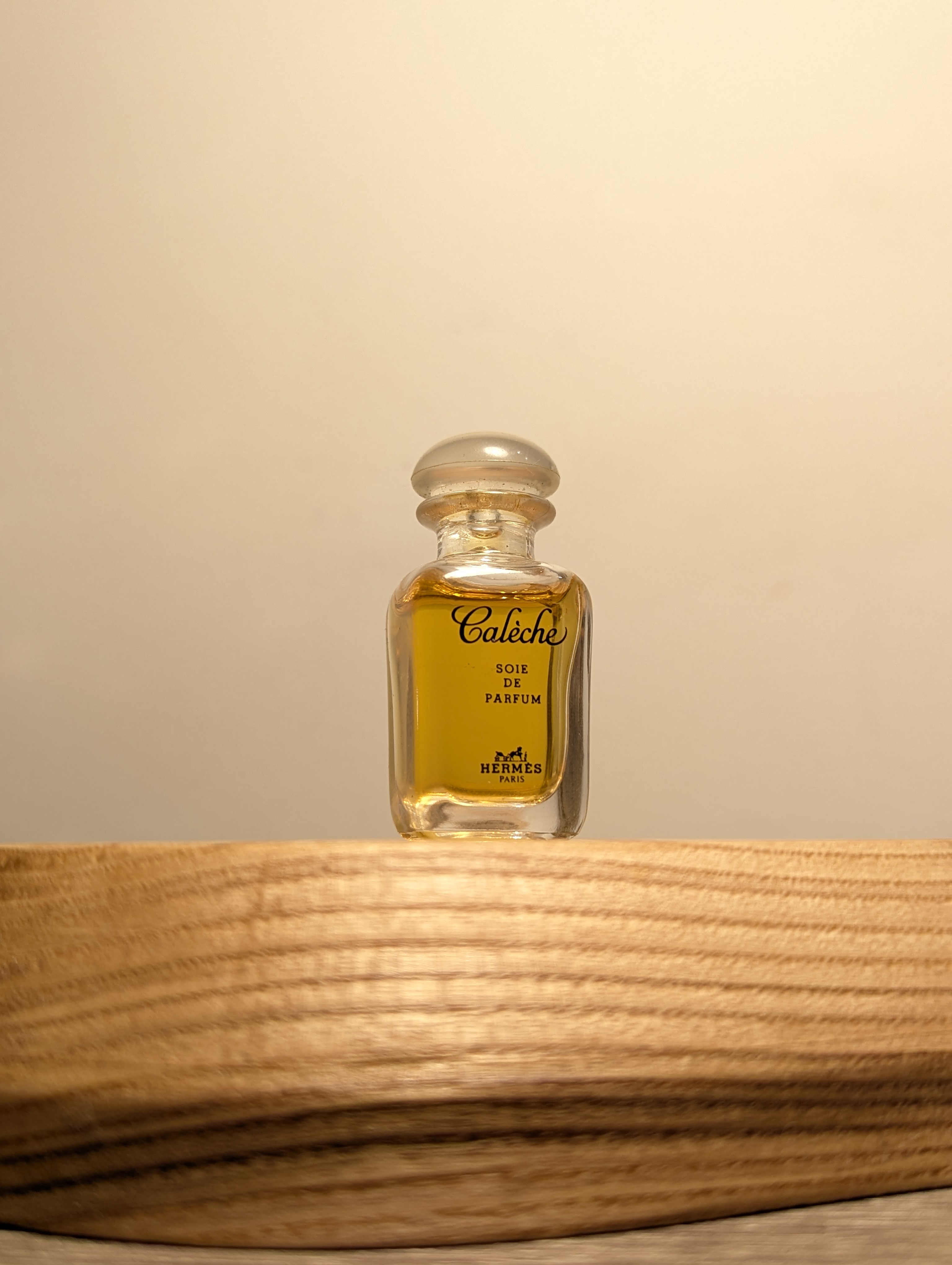 Духи Hermes Caleche Soie de Parfum — винтажный флакон