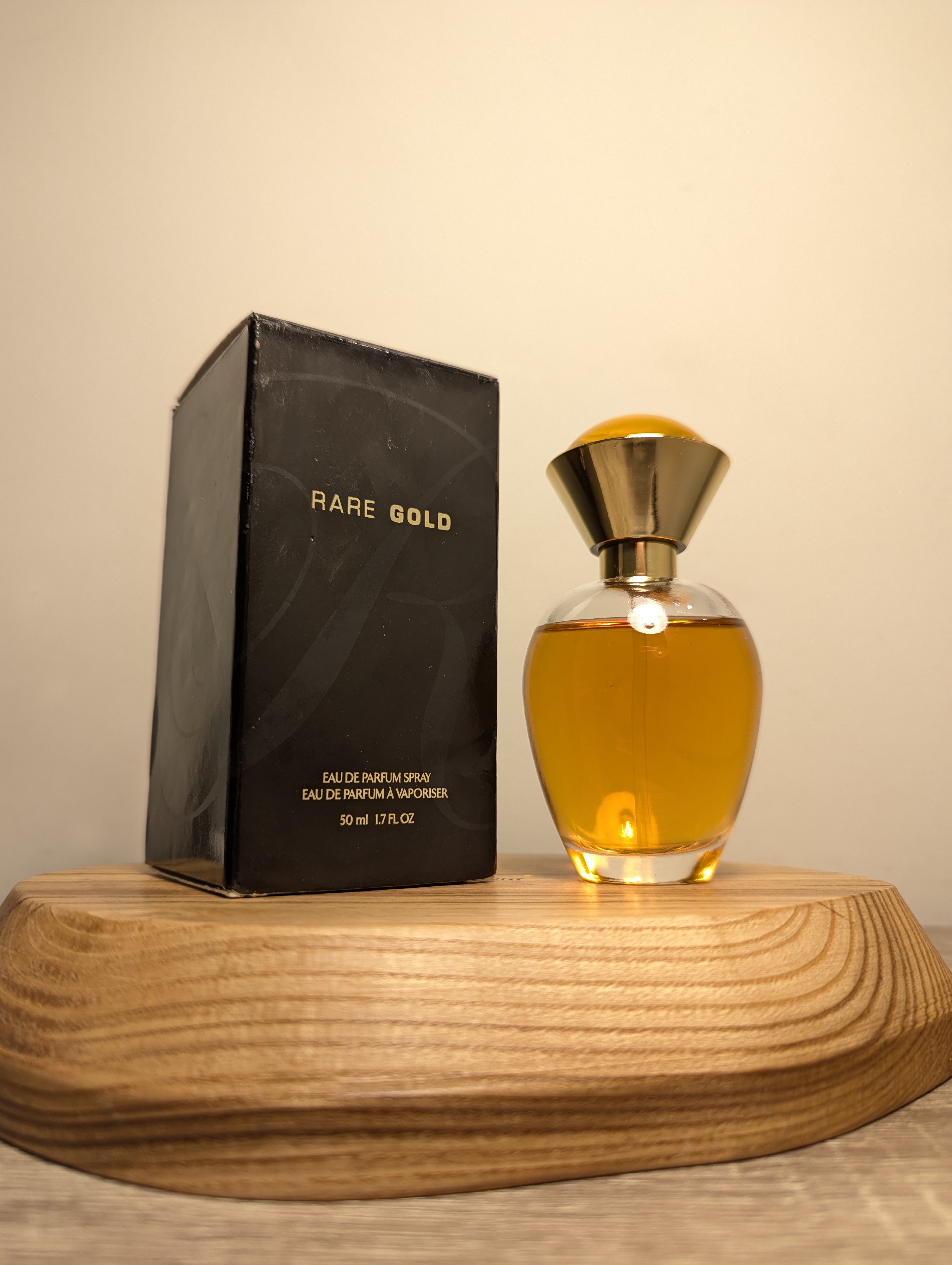 Духи Avon Rare Gold — винтажный флакон