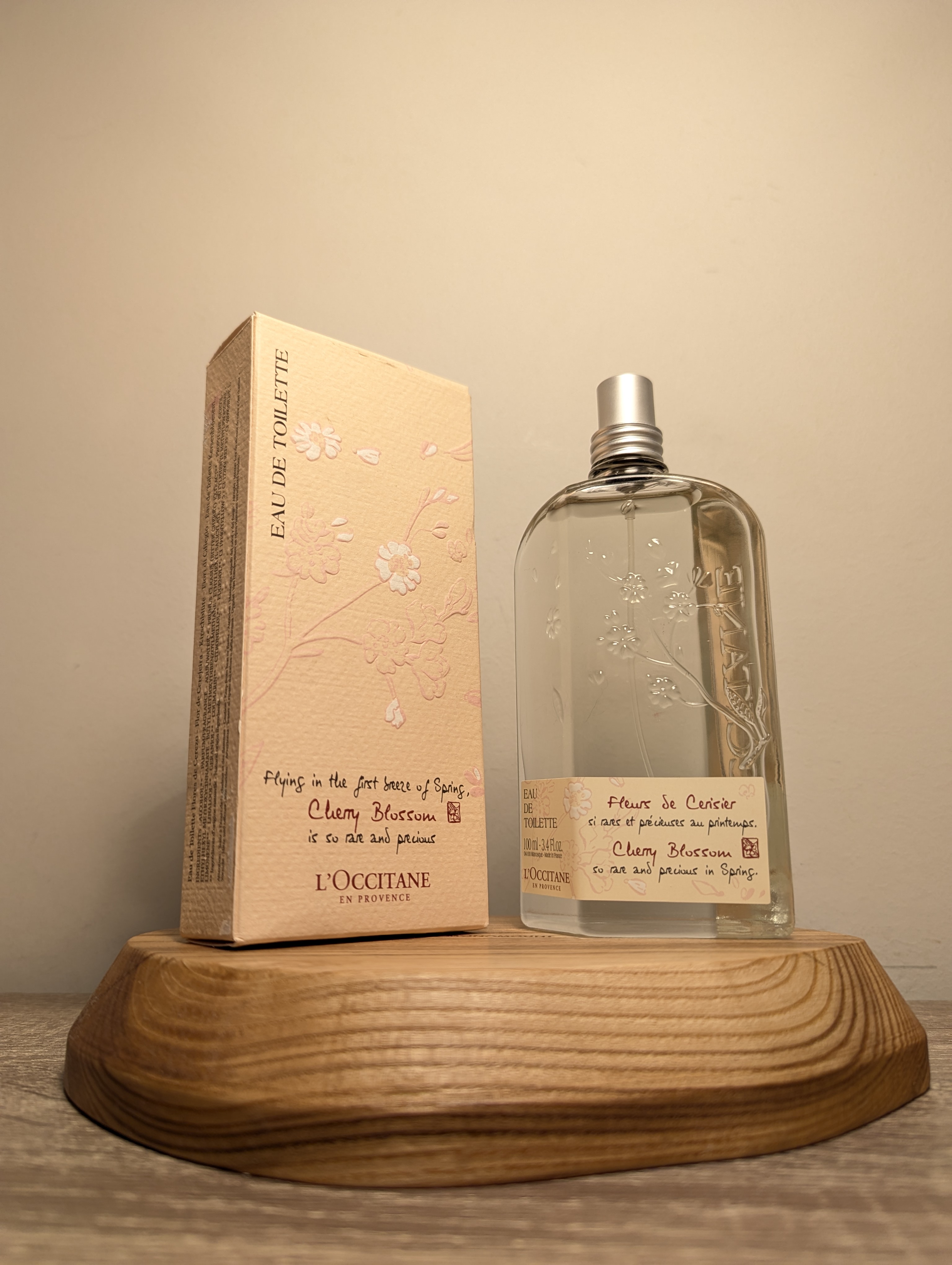 Духи L'Occitane En Provence Cherry Blossom — винтажный флакон