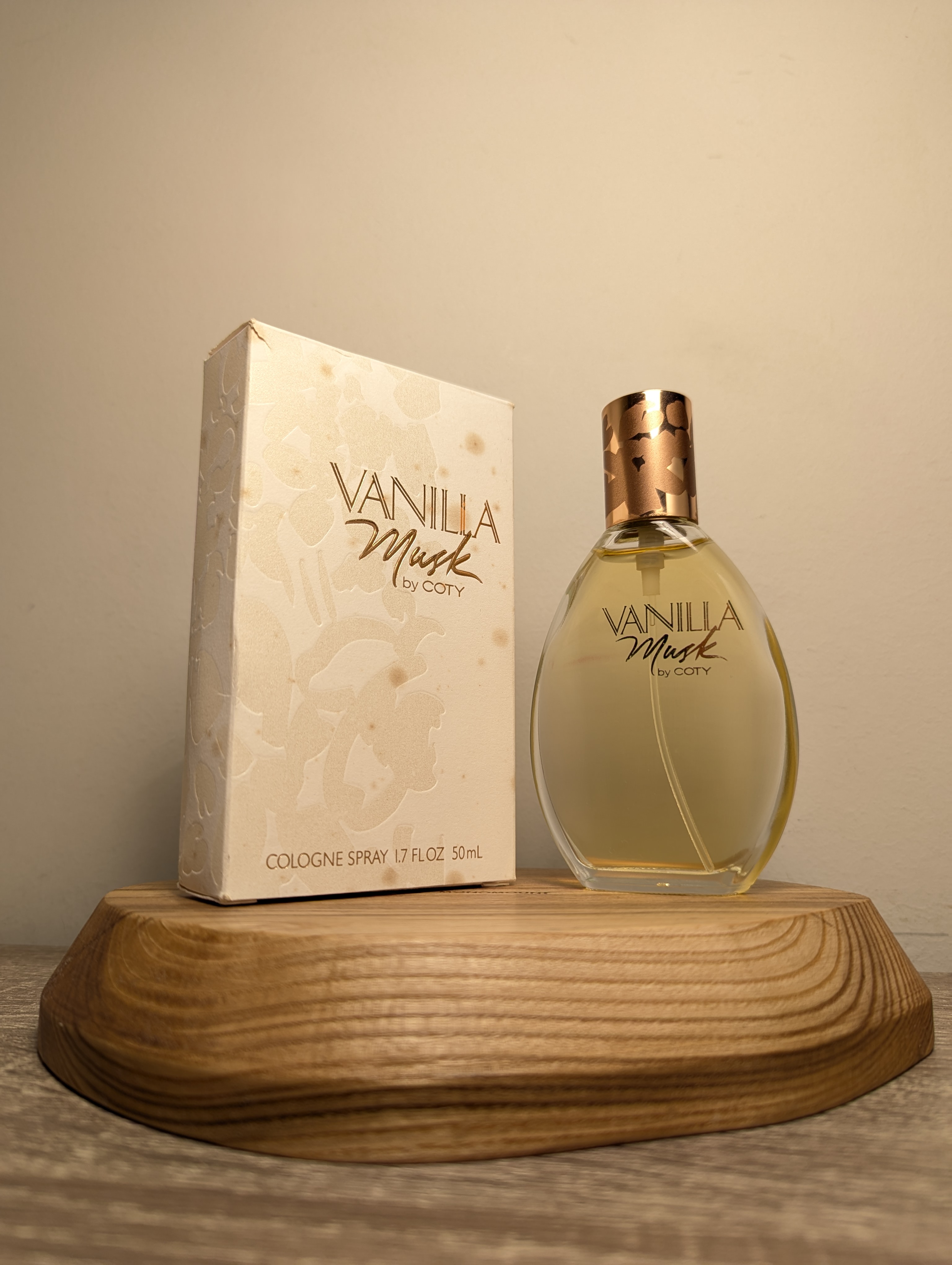 Духи Coty Vanilla Musk — винтажный флакон