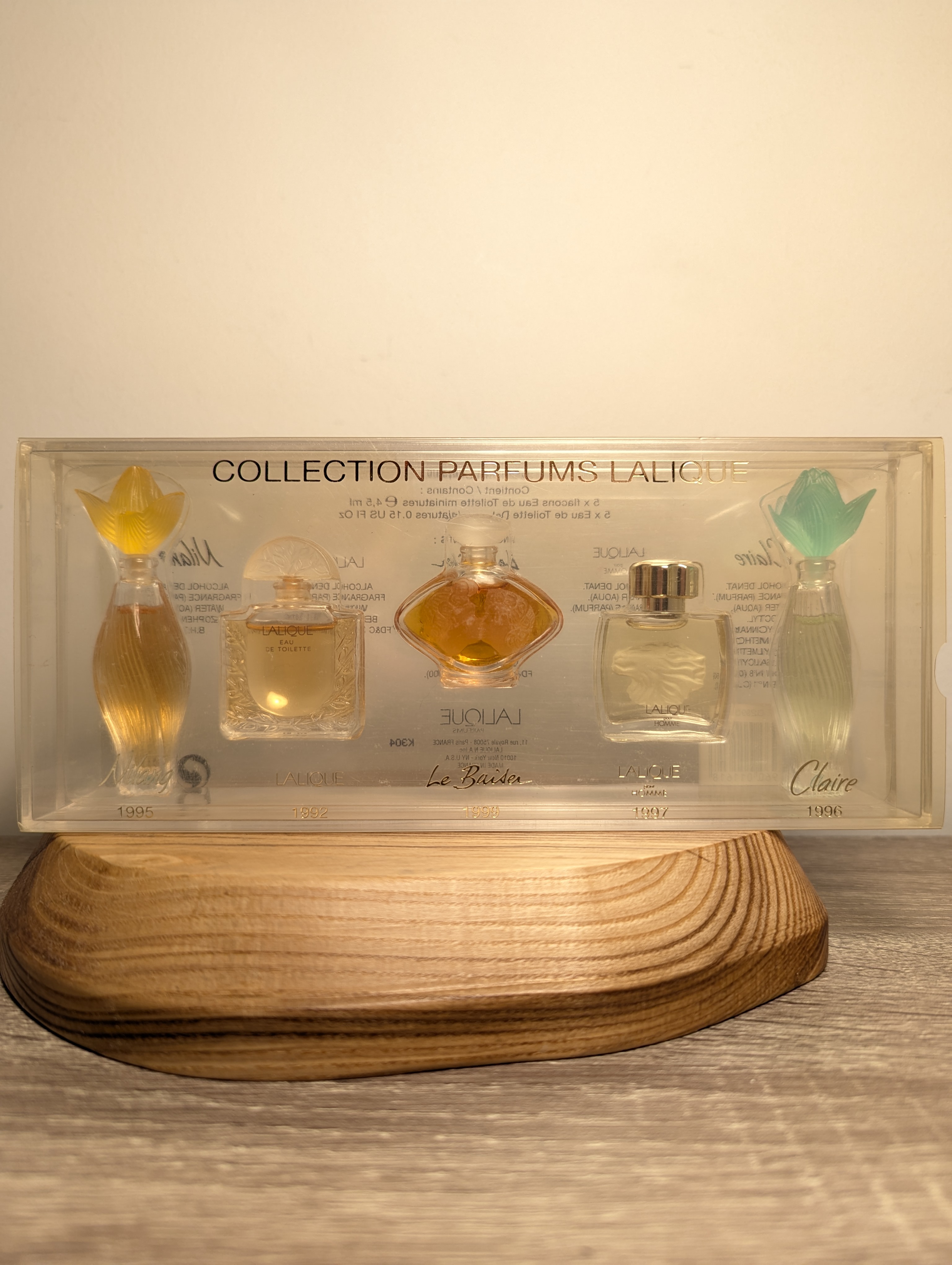 Духи Lalique Collection Parfums Lalique — винтажный флакон
