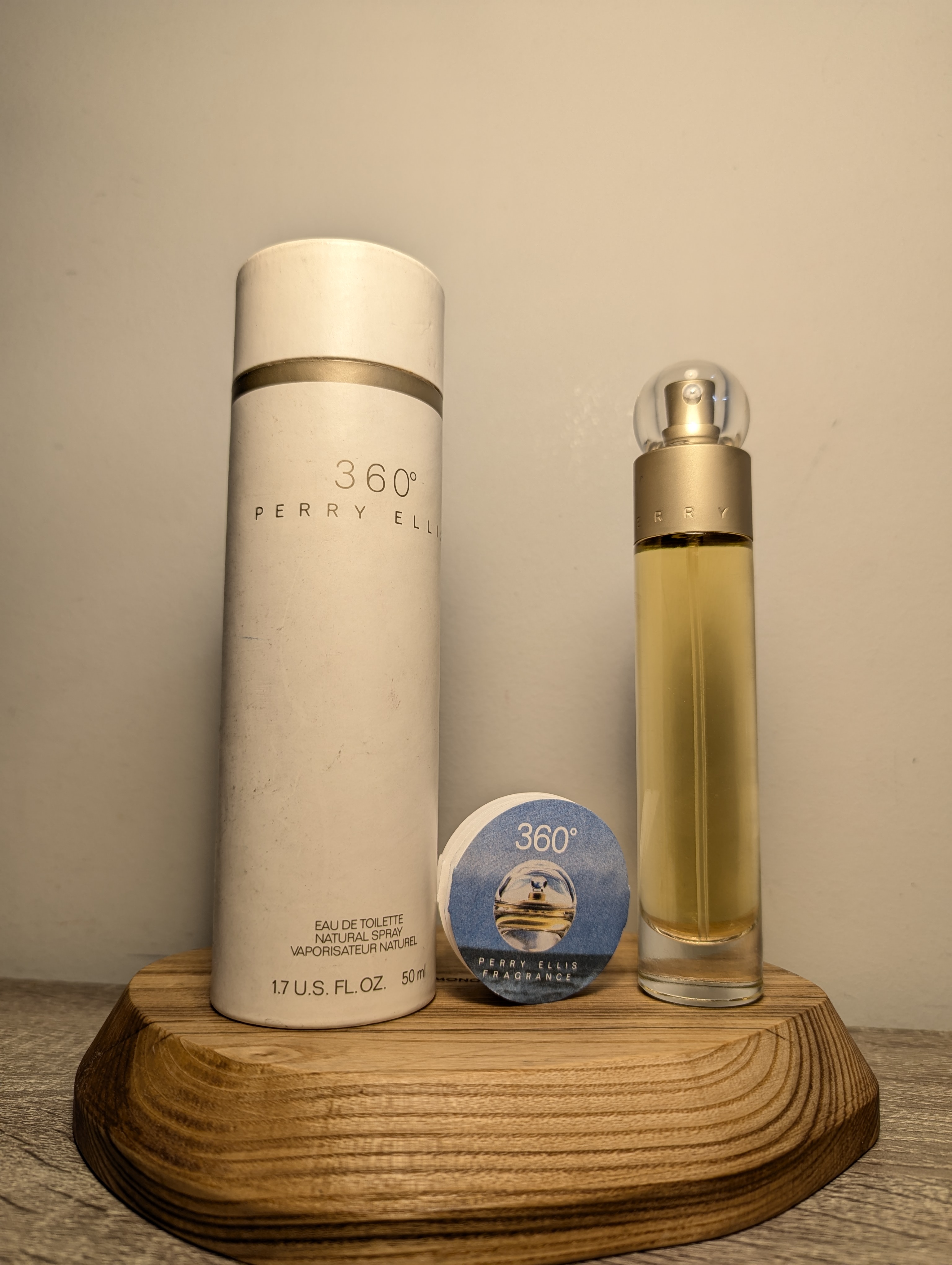 Духи Perry Ellis 360° — винтажный флакон