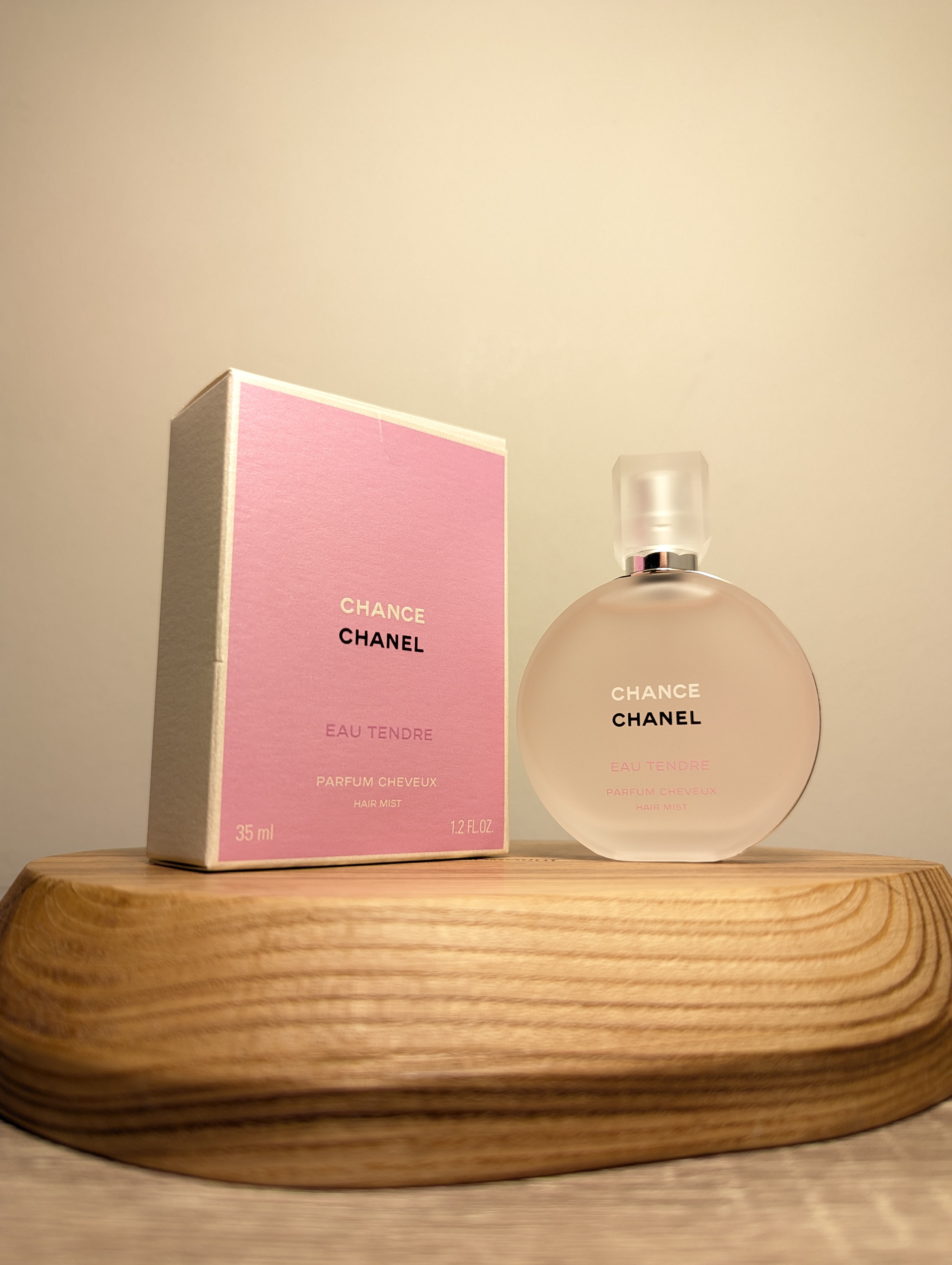 Духи Chanel Chance Eau Tendre hair mist — винтажный флакон