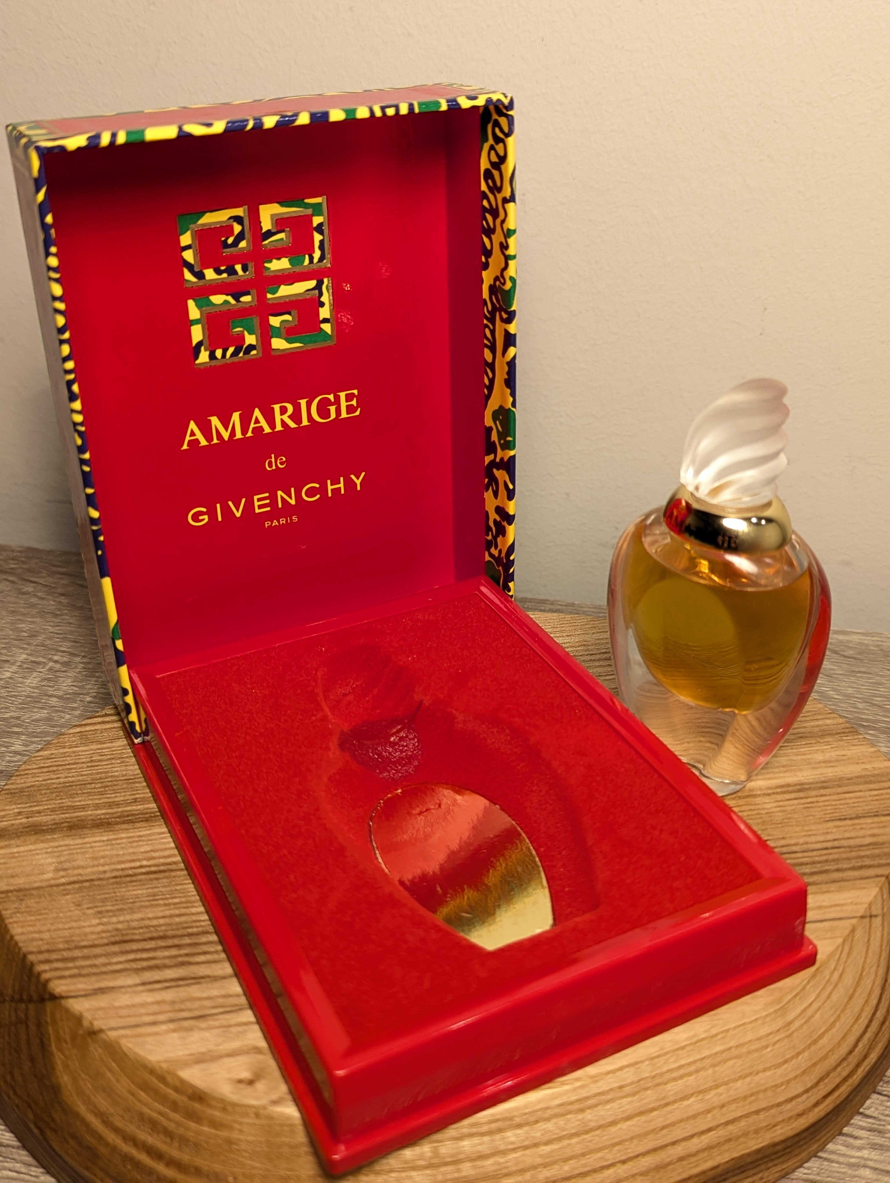 Духи Givenchy Amarige — винтажный флакон