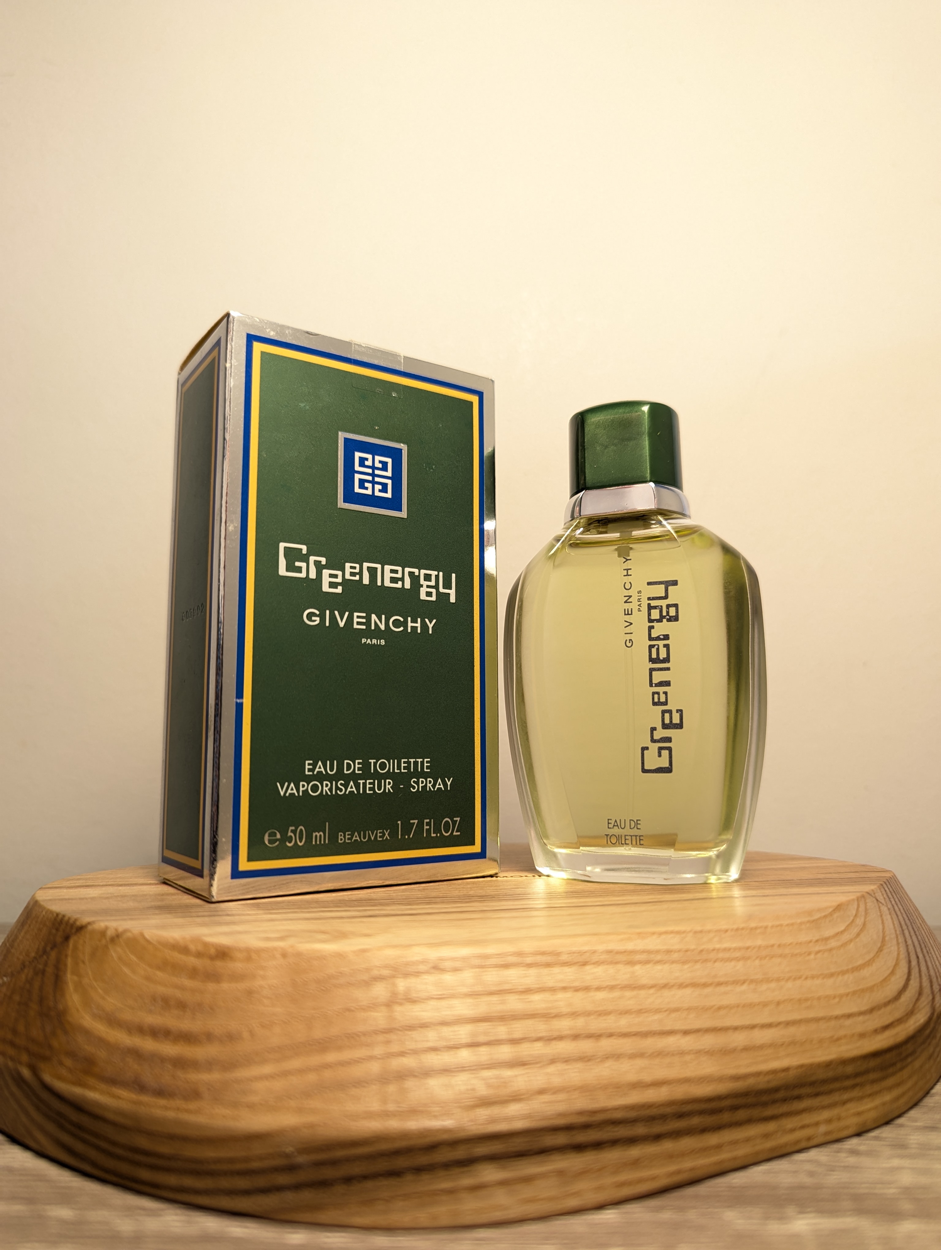 Духи Givenchy Greenergy — винтажный флакон