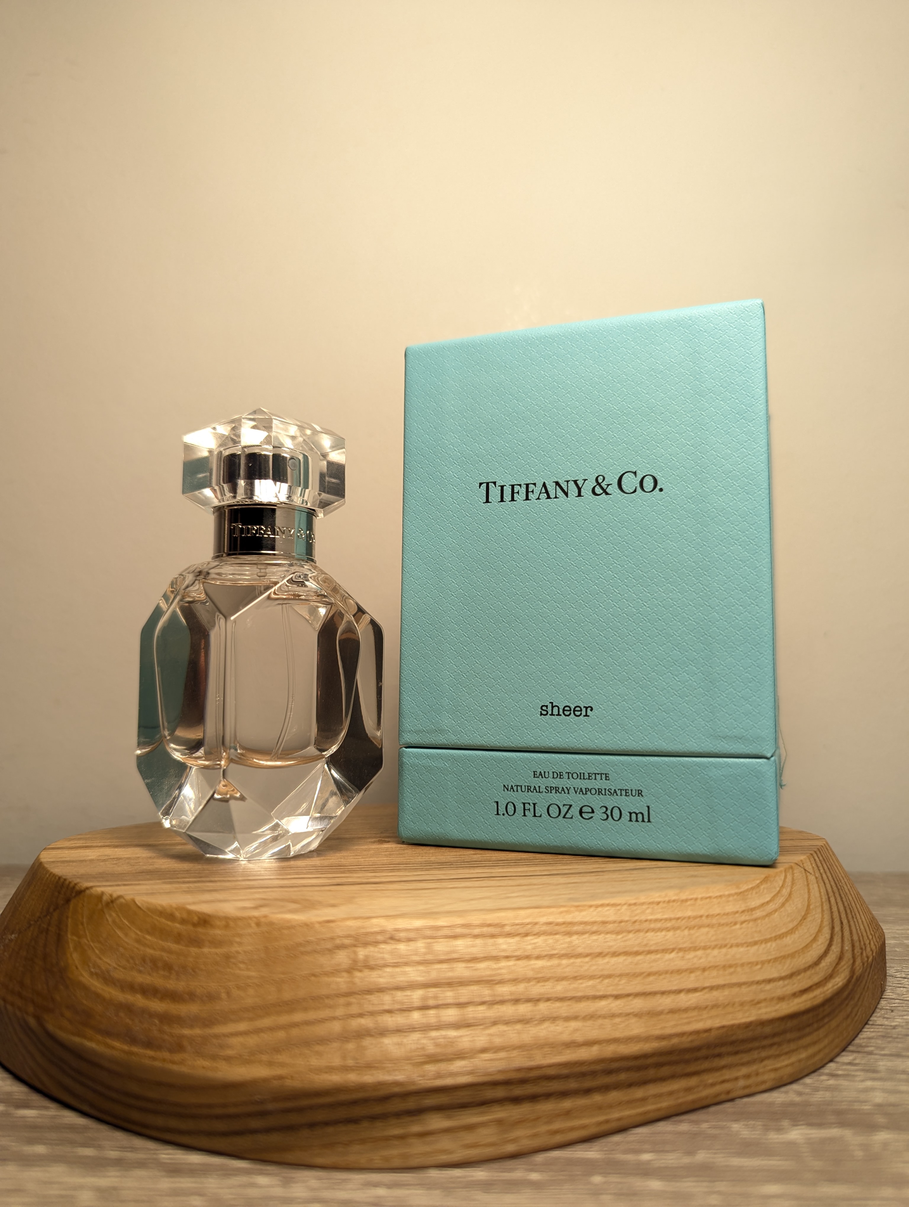 Духи Tiffany Tiffany & Co Sheer — винтажный флакон