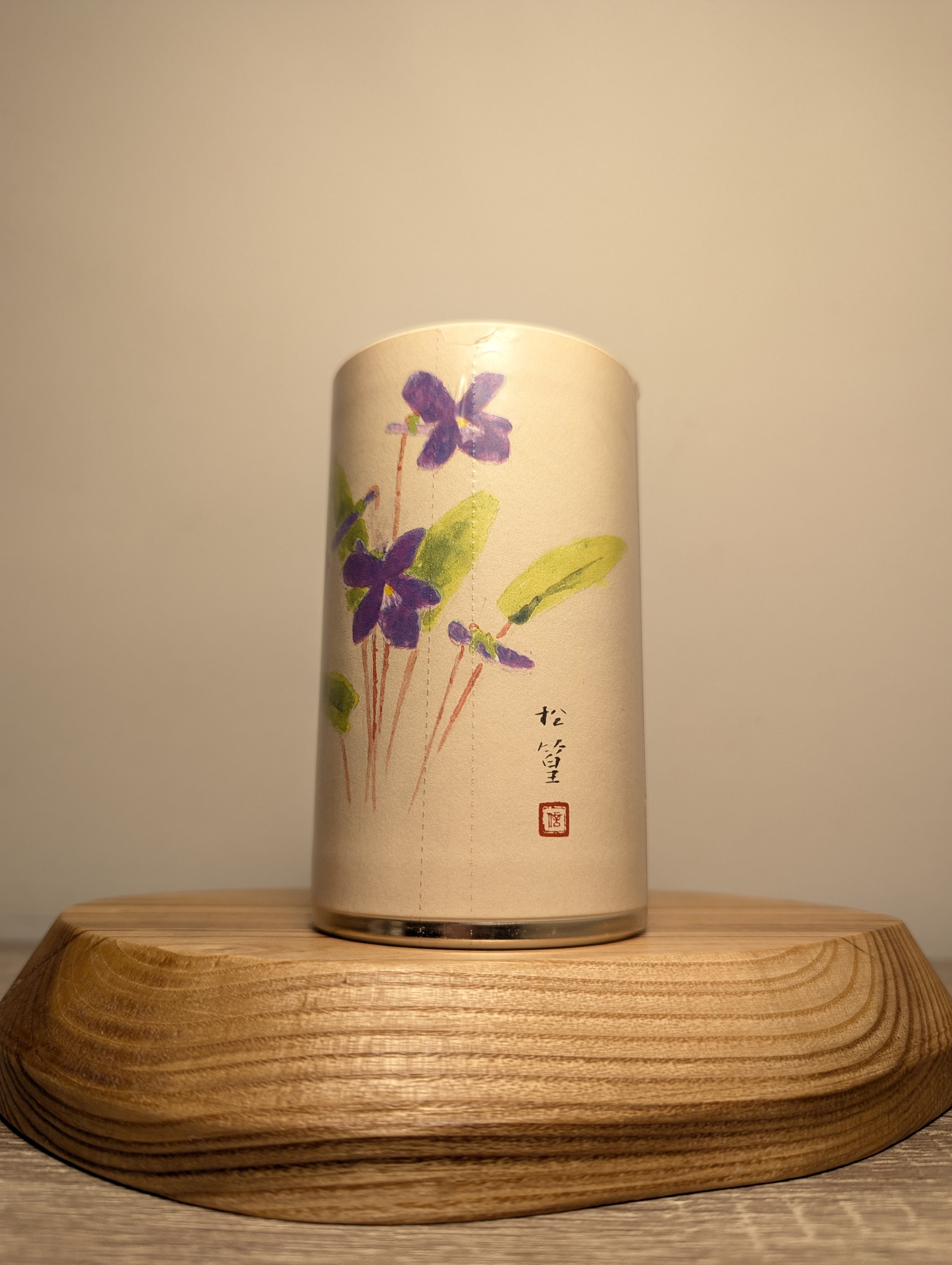 Духи Shiseido Hanatsubaki Kai Sumire — винтажный флакон