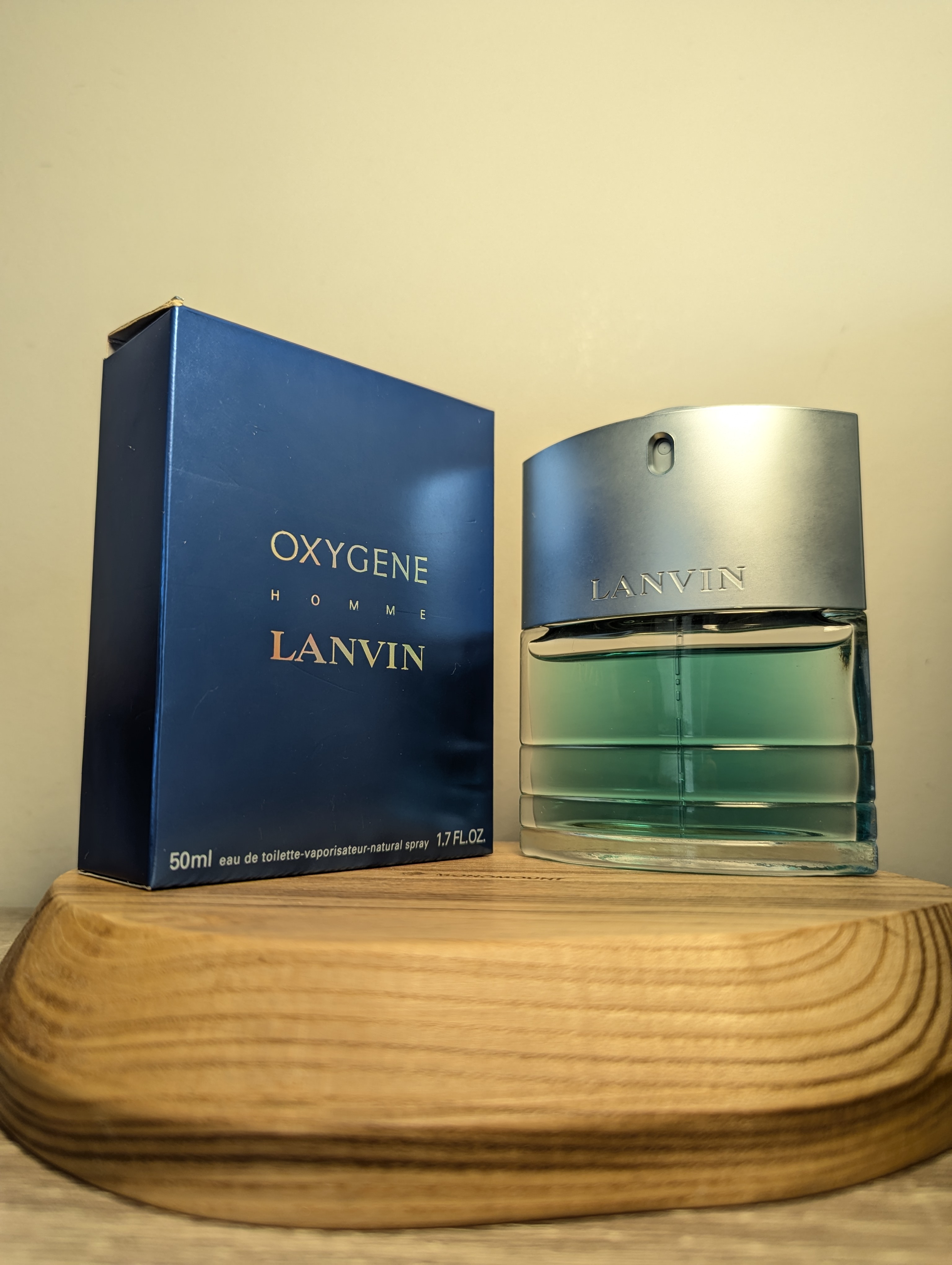 Духи Lanvin Oxygene Homme — винтажный флакон