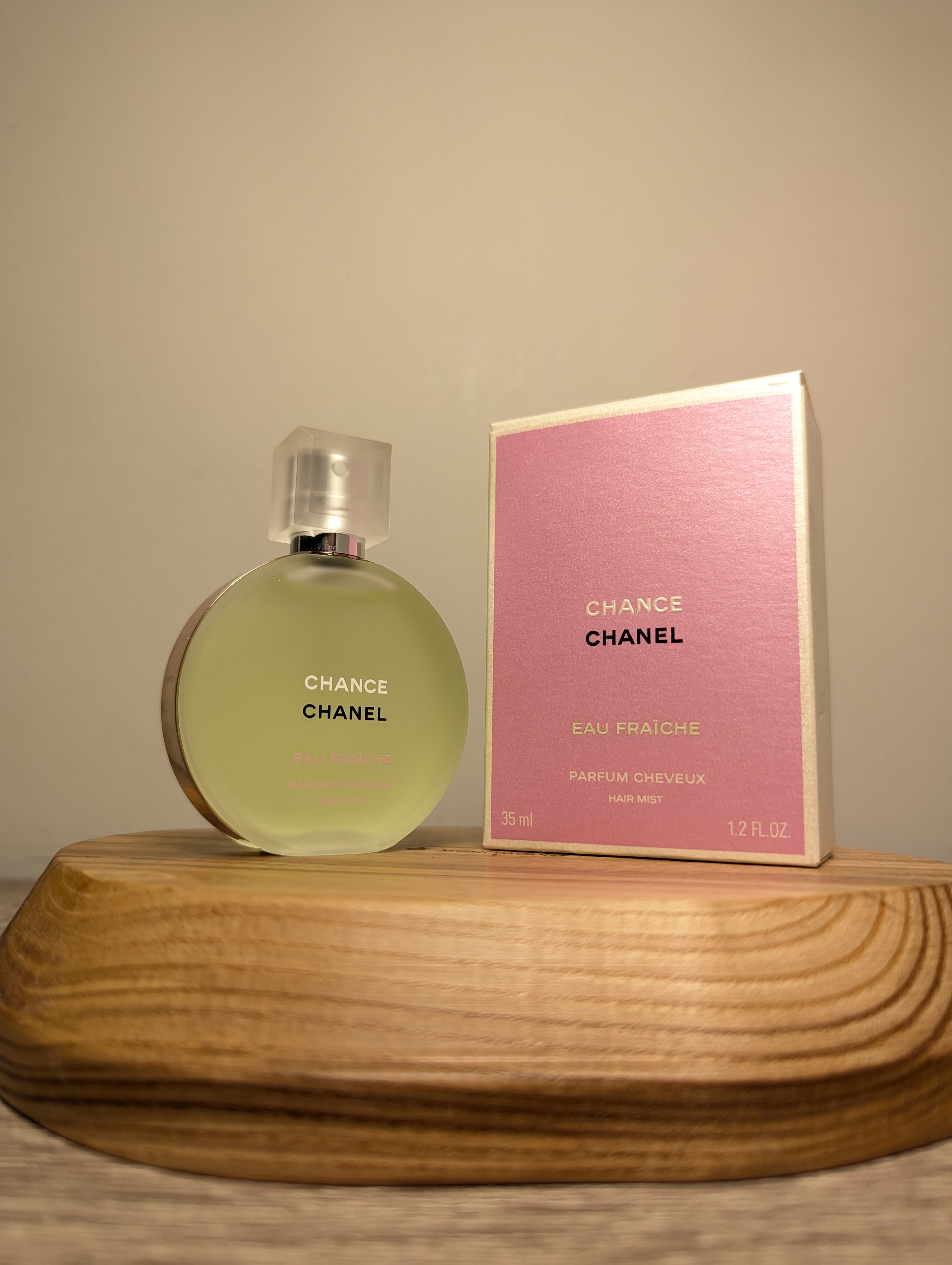 Духи Chanel Chance Eau Fraiche hair mist — винтажный флакон
