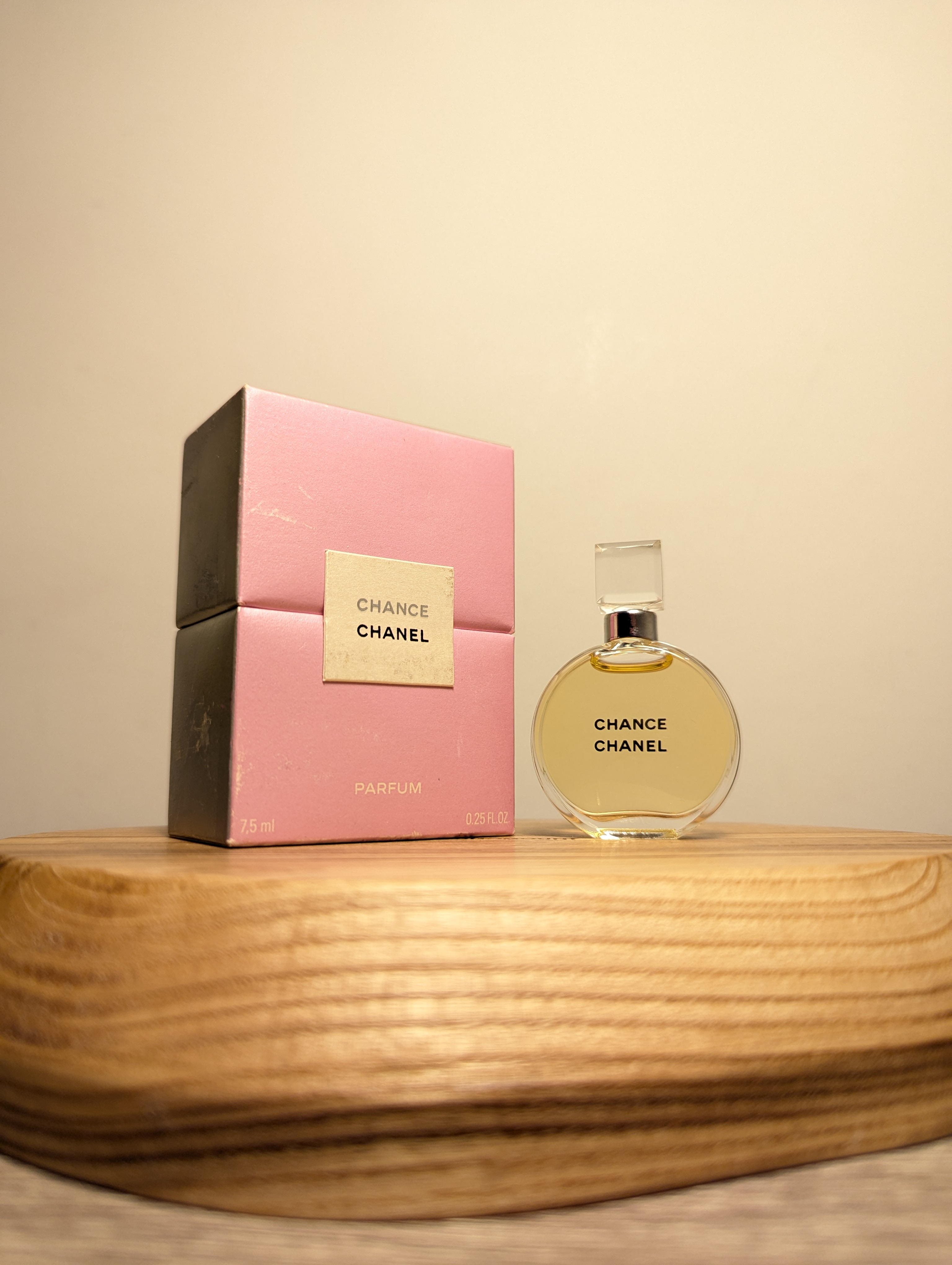 Духи Chanel Chance Parfum — винтажный флакон