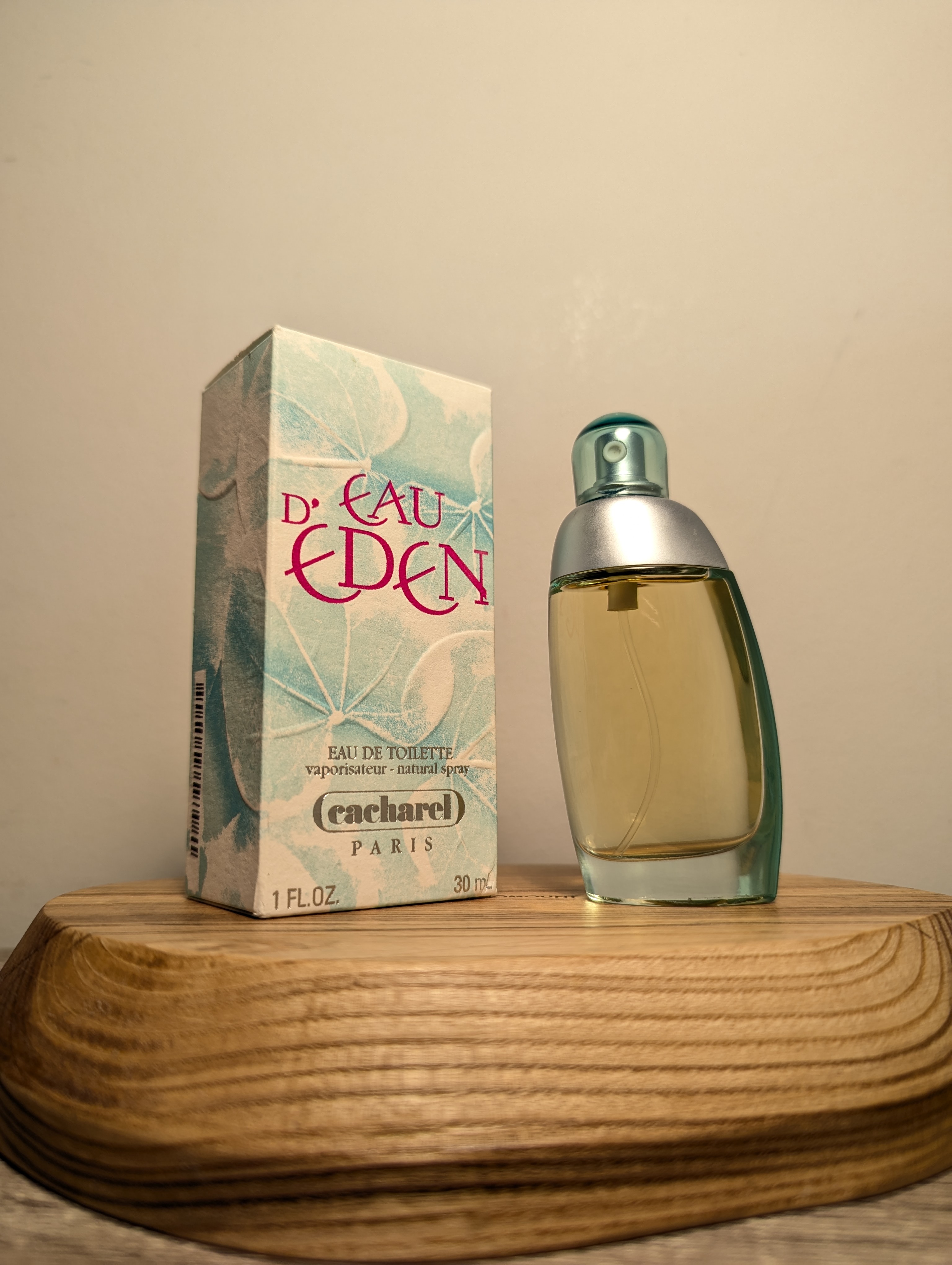 Духи Cacharel Eau d'Eden — винтажный флакон