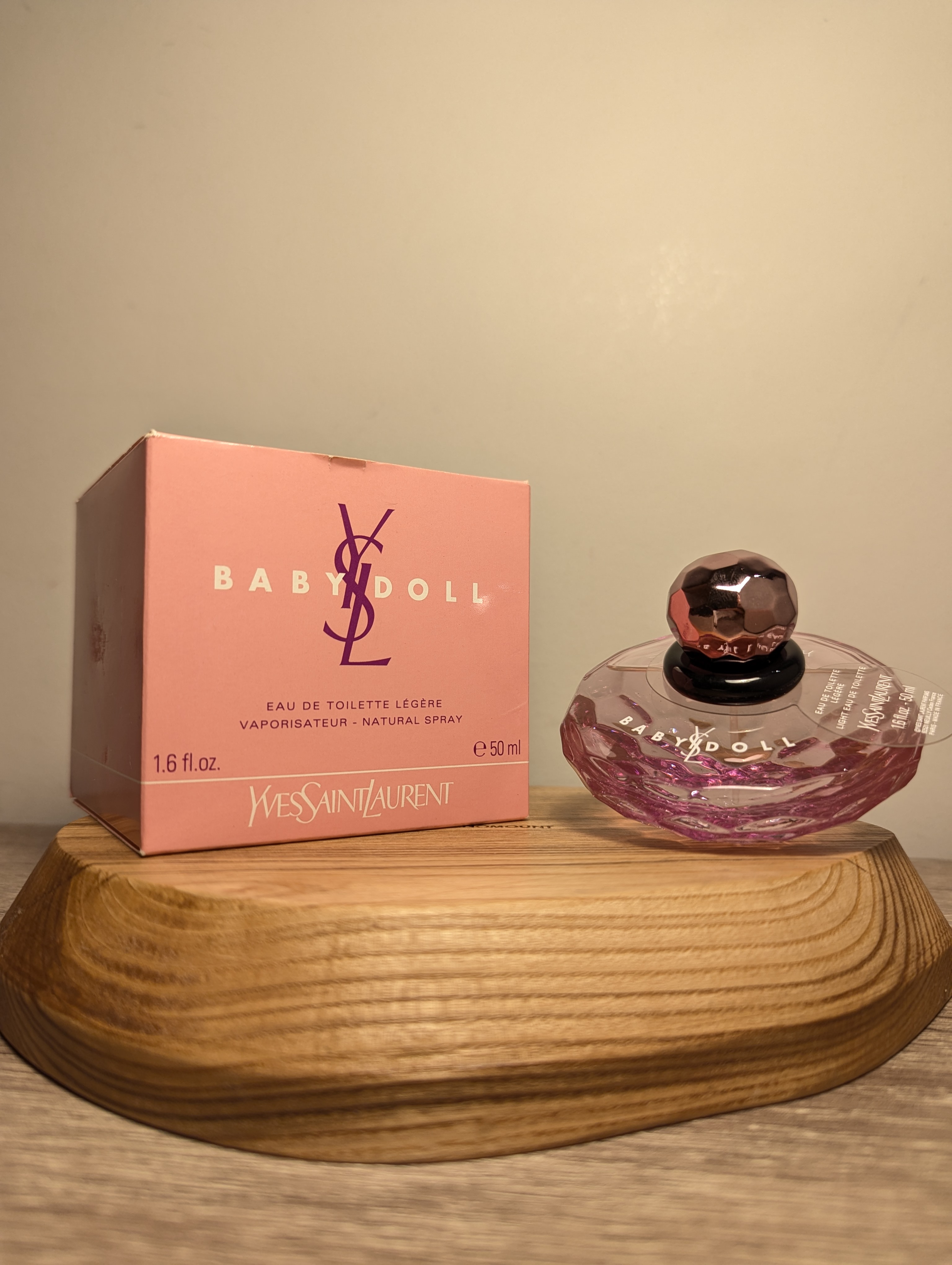 Духи Yves Saint Laurent Baby Doll Legere — винтажный флакон