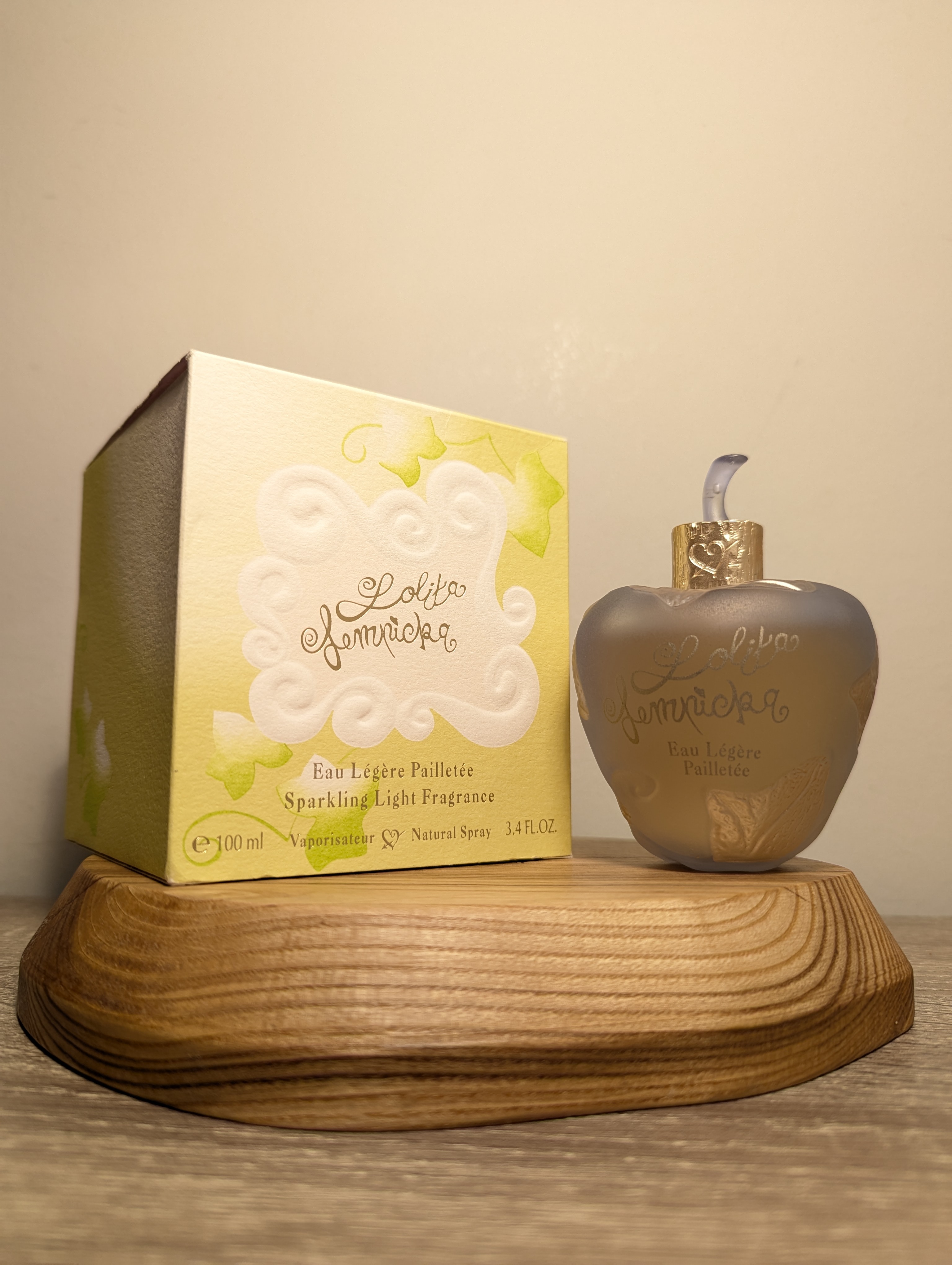 Духи Lolita Lempicka Eau Legere Pailletee — винтажный флакон