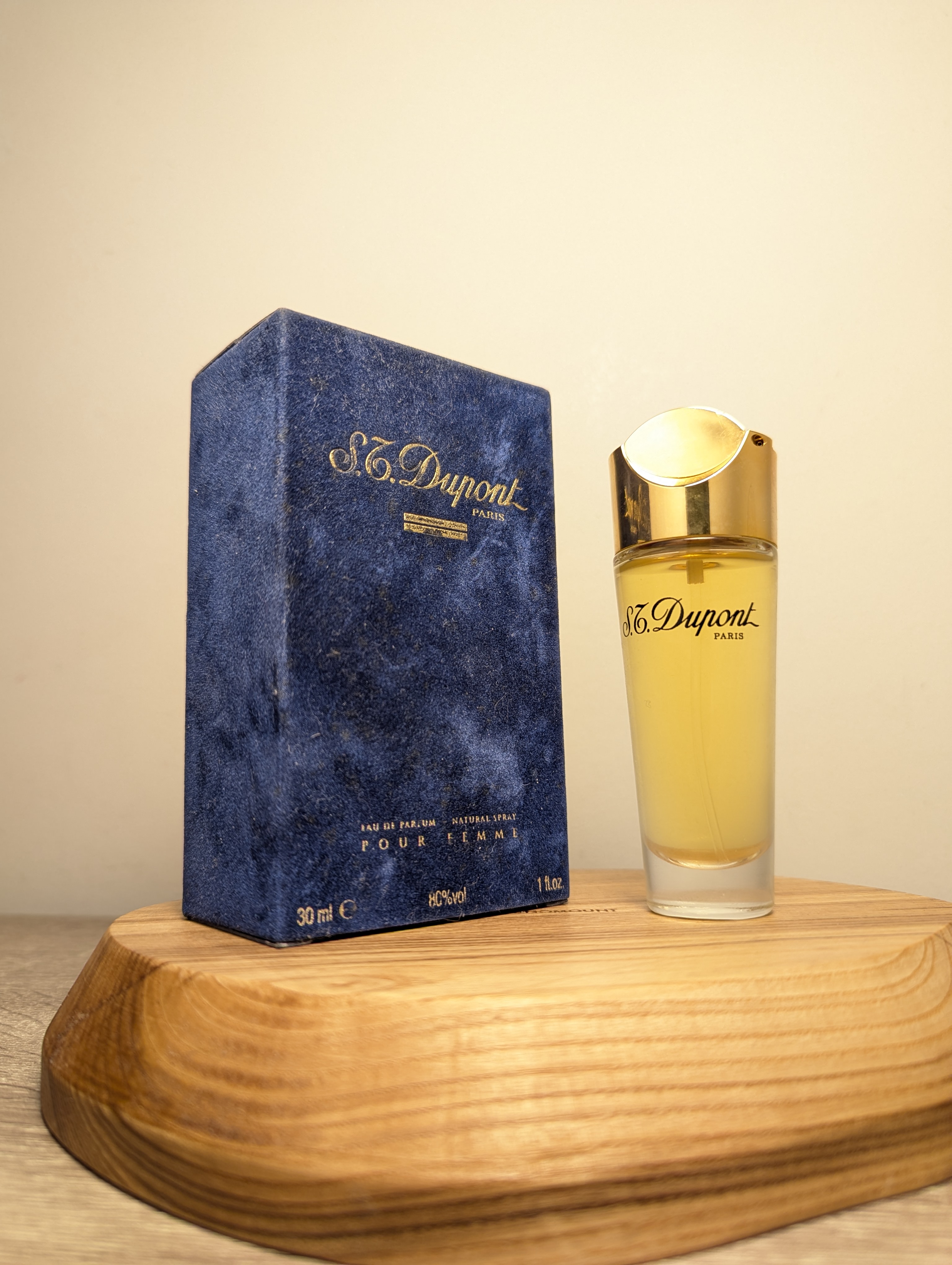 Духи S.T. Dupont S.T. Dupont pour Femme — винтажный флакон