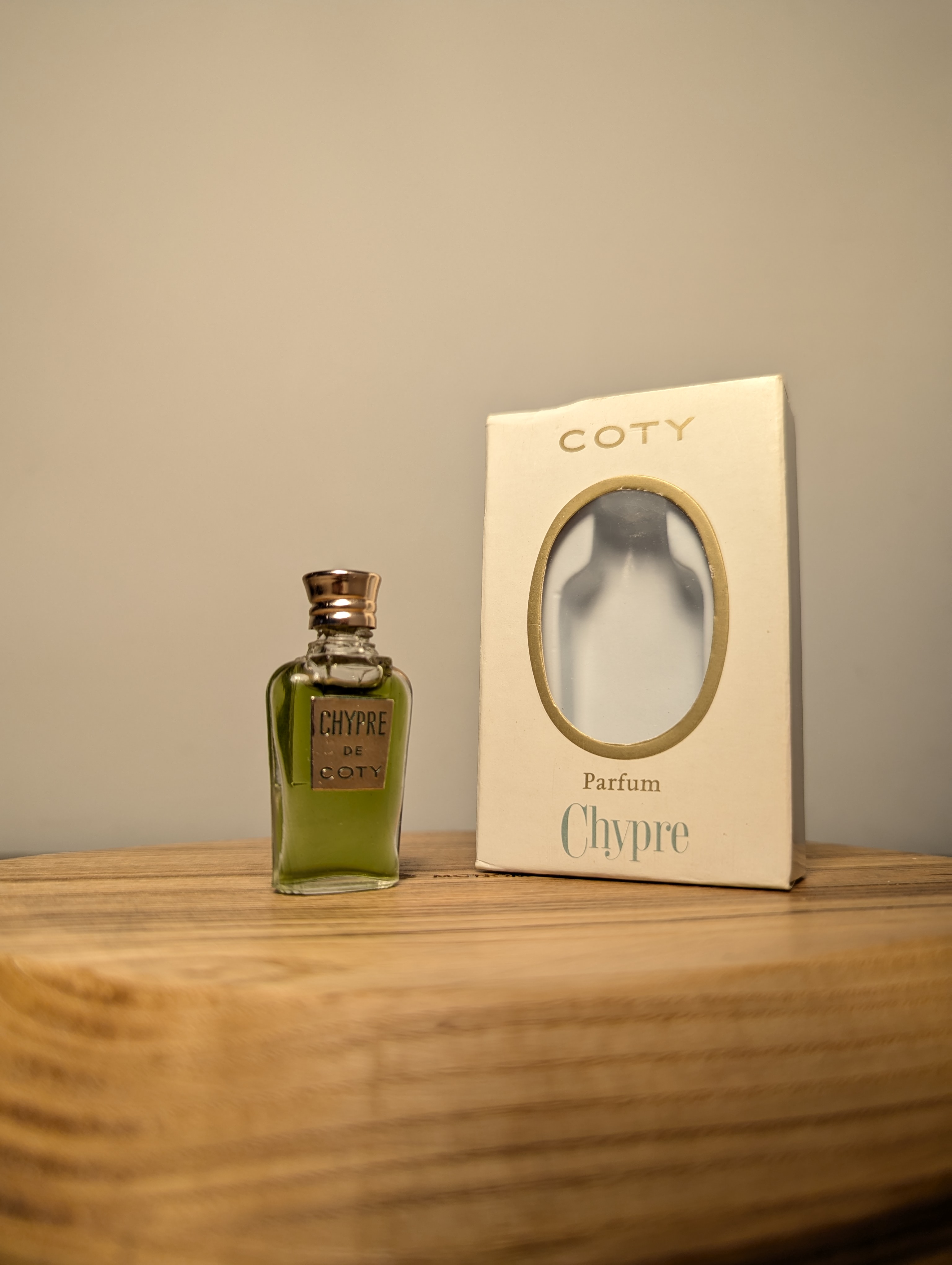 Духи Coty Chypre — винтажный флакон