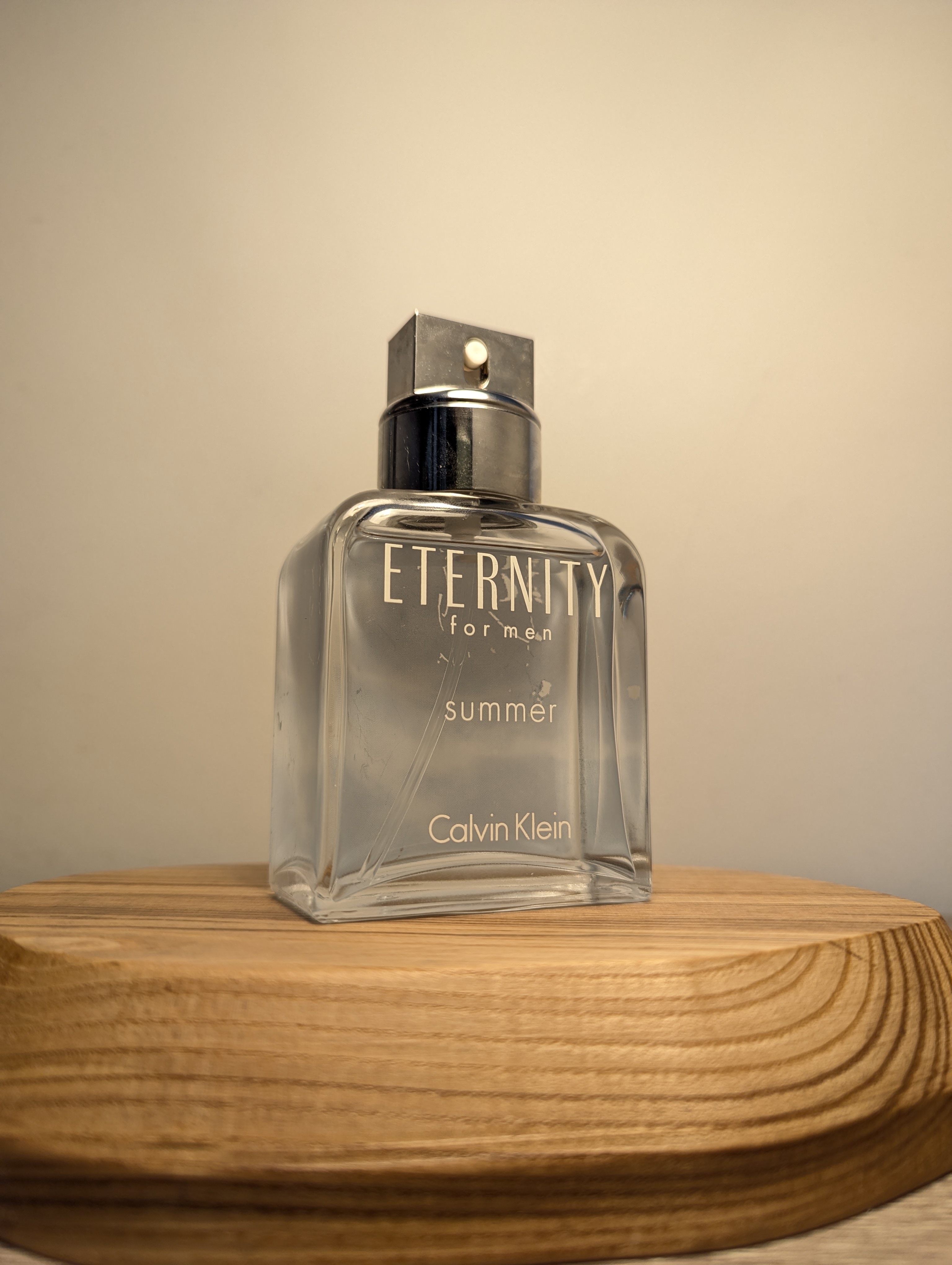 Духи Calvin Klein Eternity for Men Summer 2007 — винтажный флакон