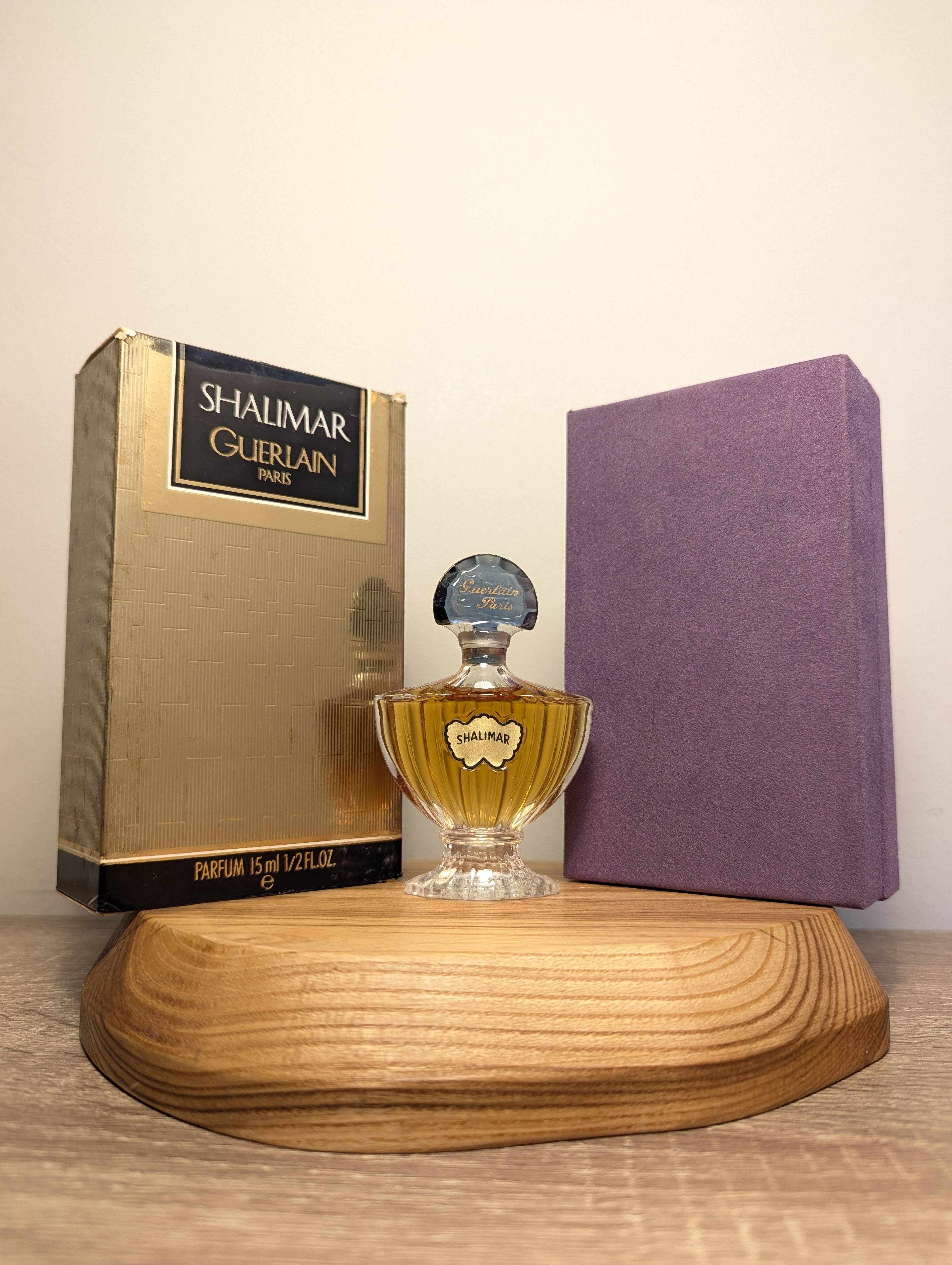 Духи Guerlain Shalimar — винтажный флакон