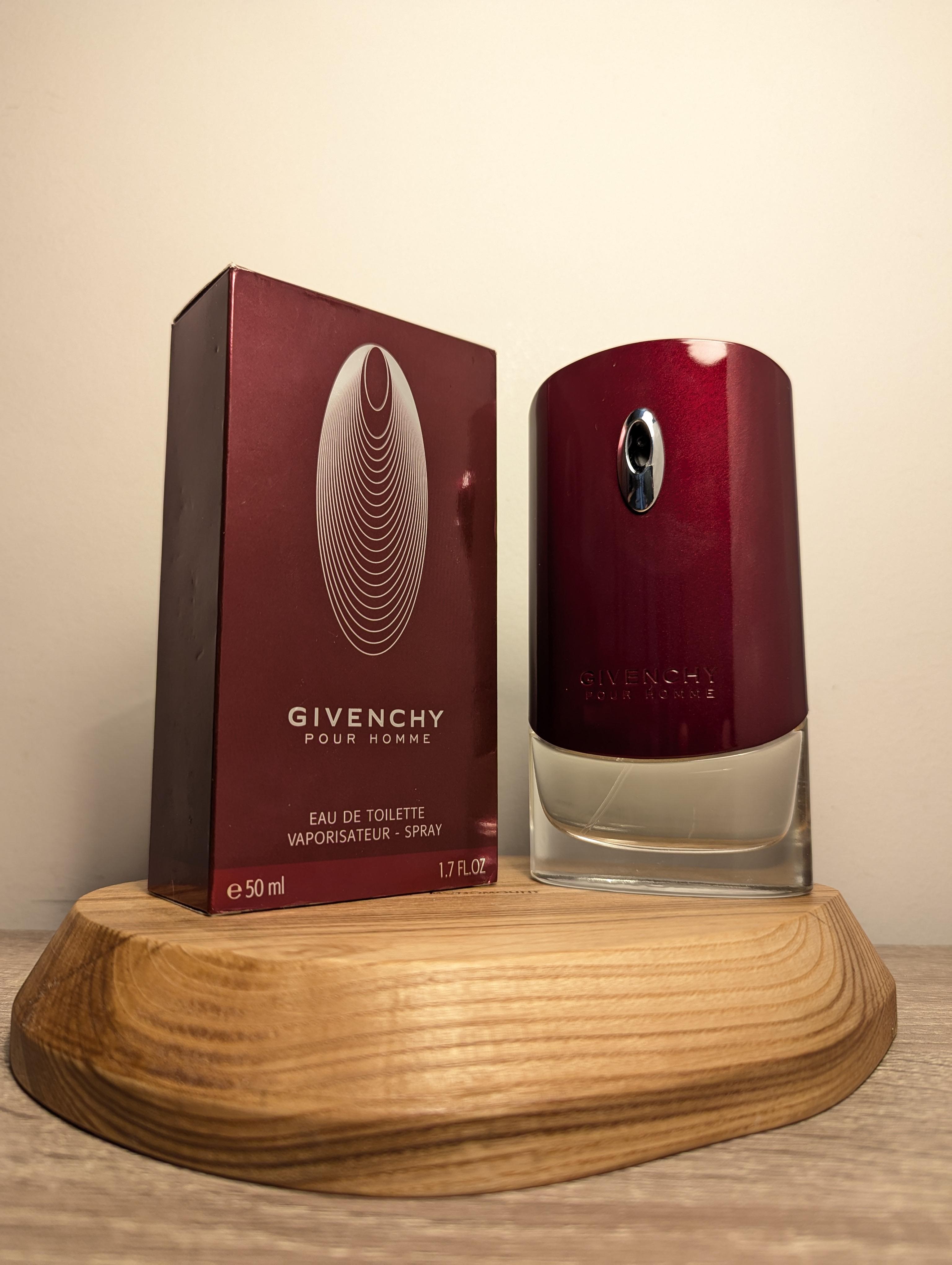 Духи Givenchy Givenchy Pour Homme — винтажный флакон