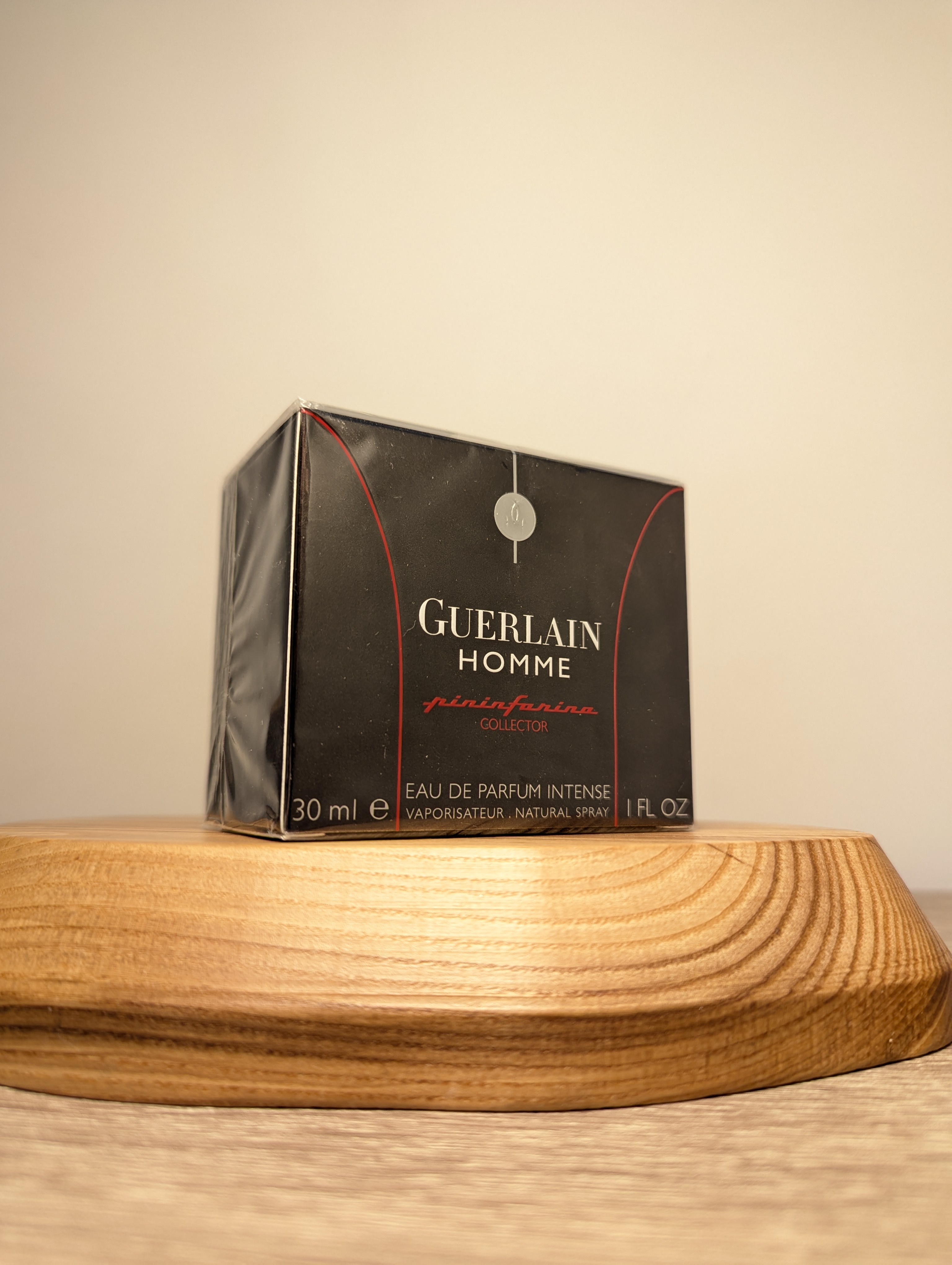 Духи Guerlain Homme Intense Pininfarina Collector — винтажный флакон